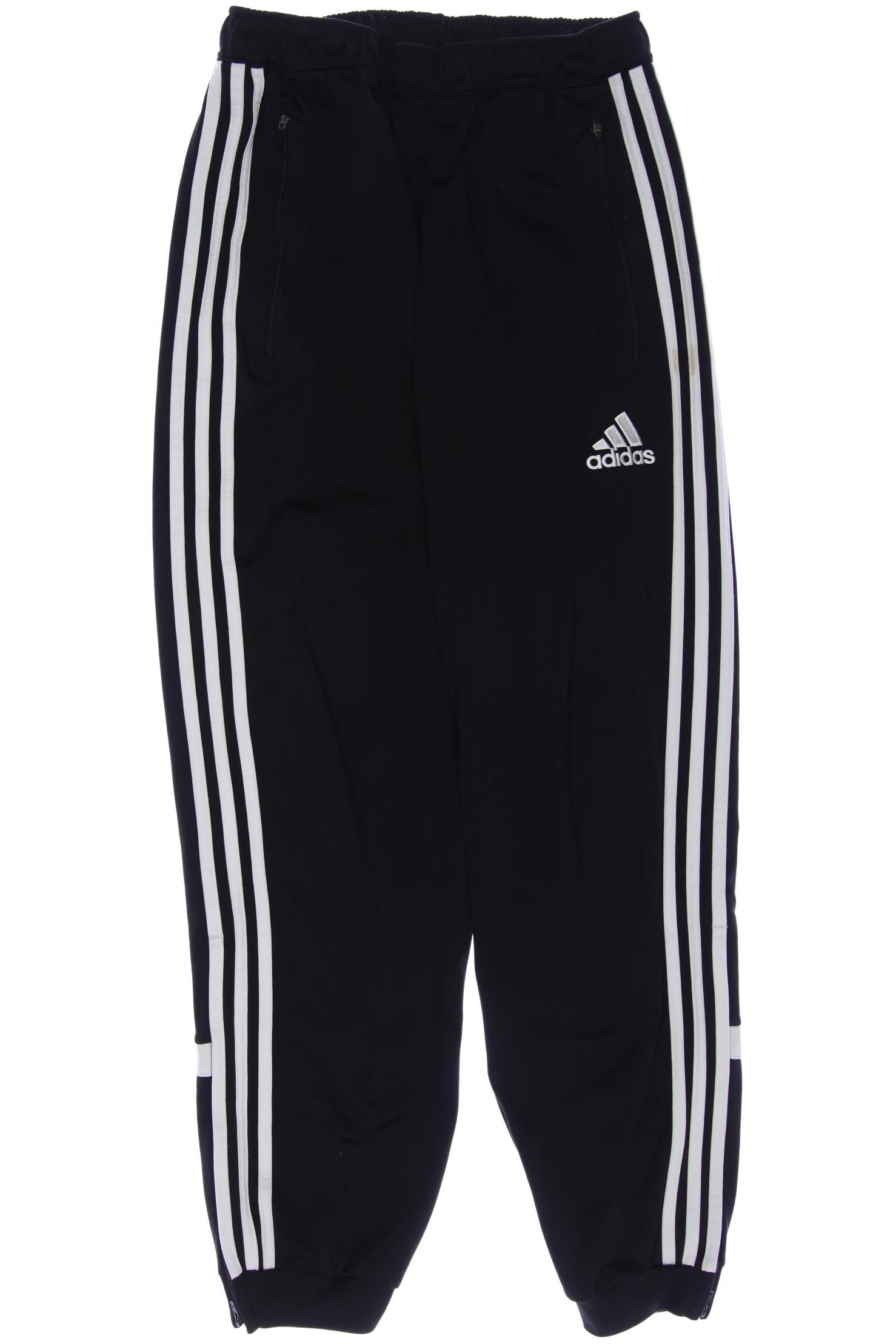 

adidas Herren Stoffhose, schwarz, Gr. 0