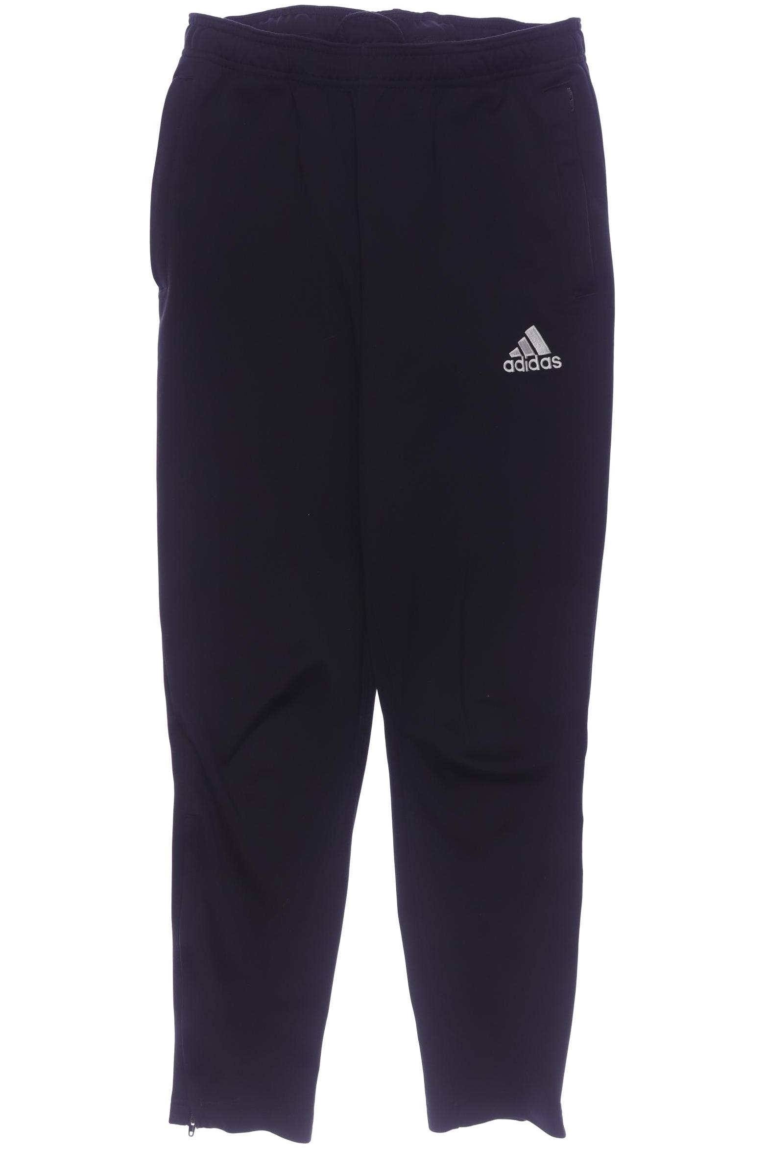 

adidas Herren Stoffhose, schwarz, Gr. 0