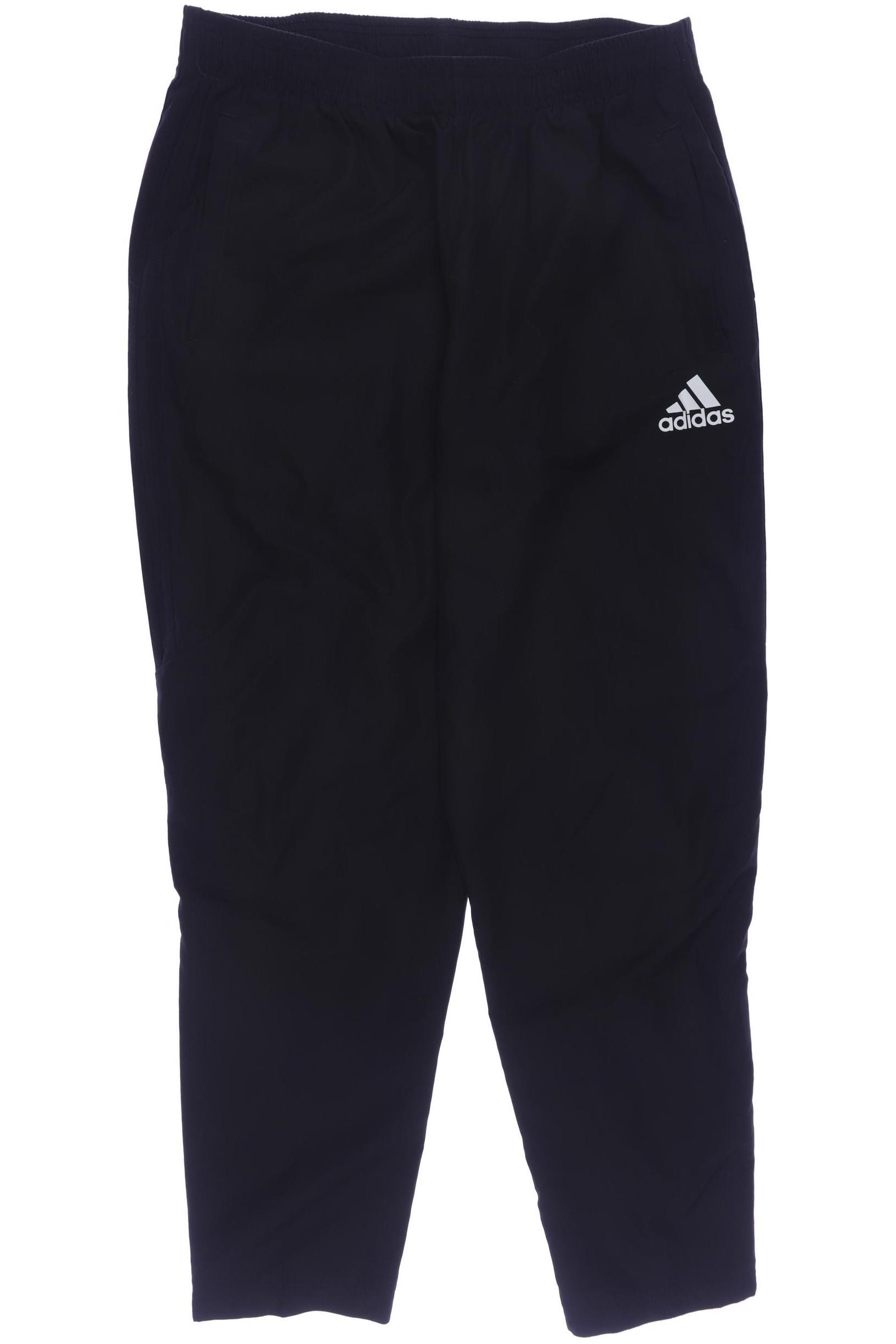 

adidas Herren Stoffhose, schwarz, Gr. 0