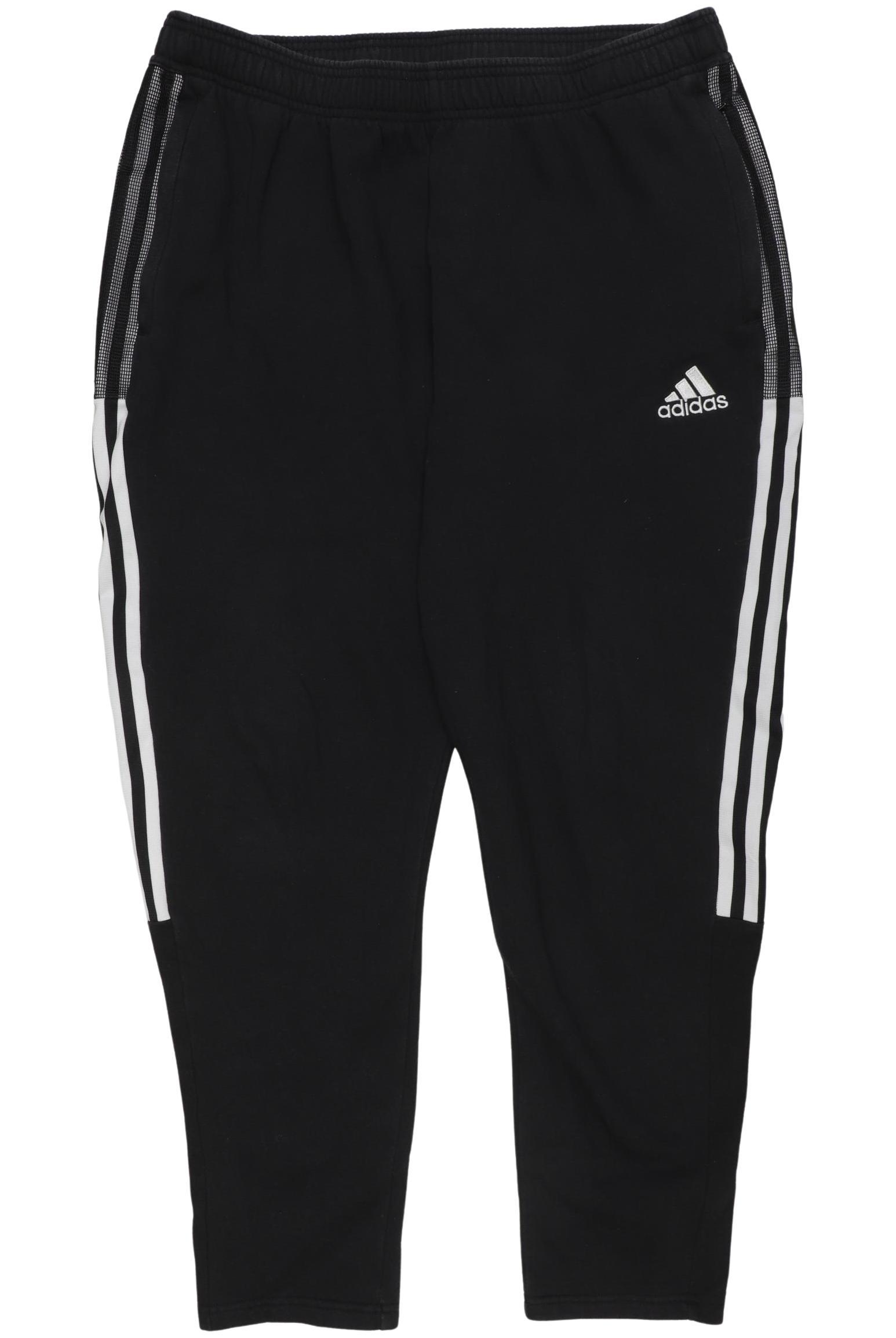 

adidas Herren Stoffhose, schwarz, Gr. 0