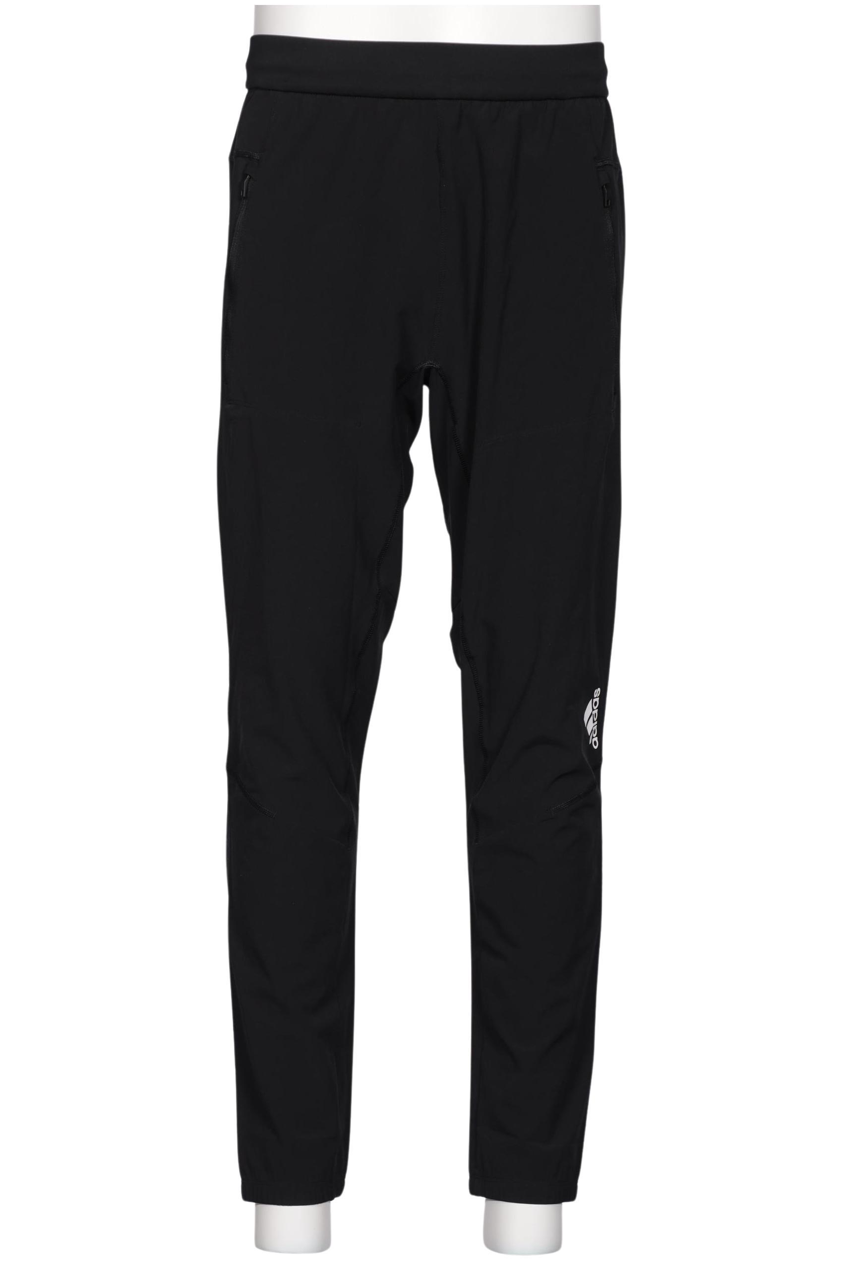 

adidas Herren Stoffhose, schwarz, Gr. 0