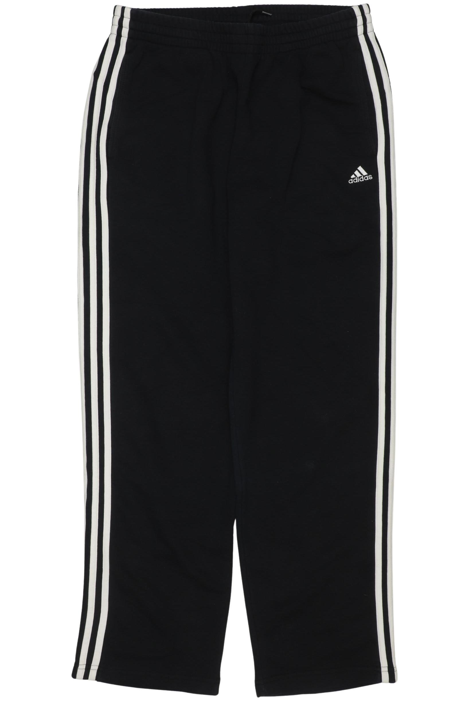 

adidas Herren Stoffhose, schwarz, Gr. 0
