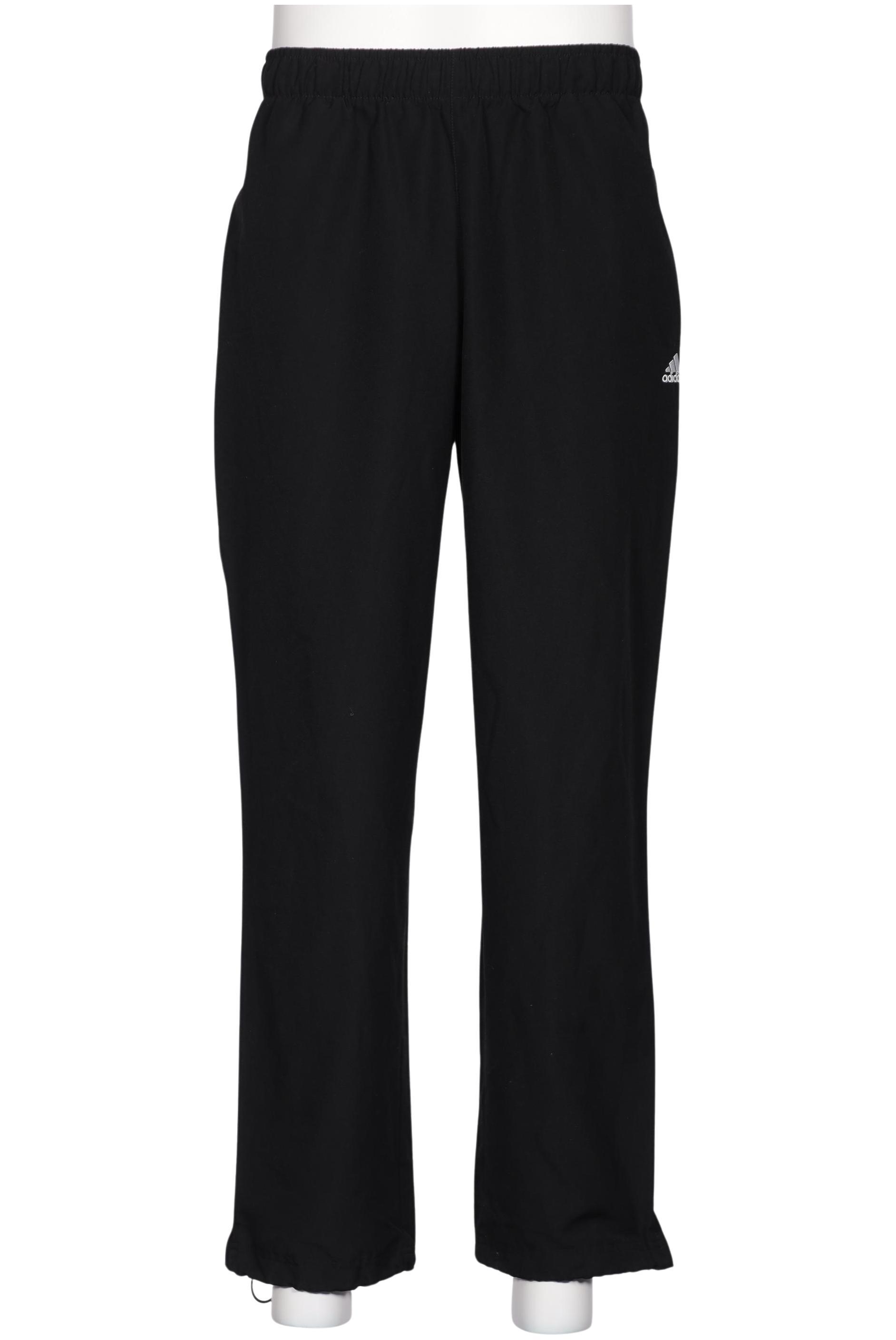 

adidas Herren Stoffhose, schwarz, Gr. 0