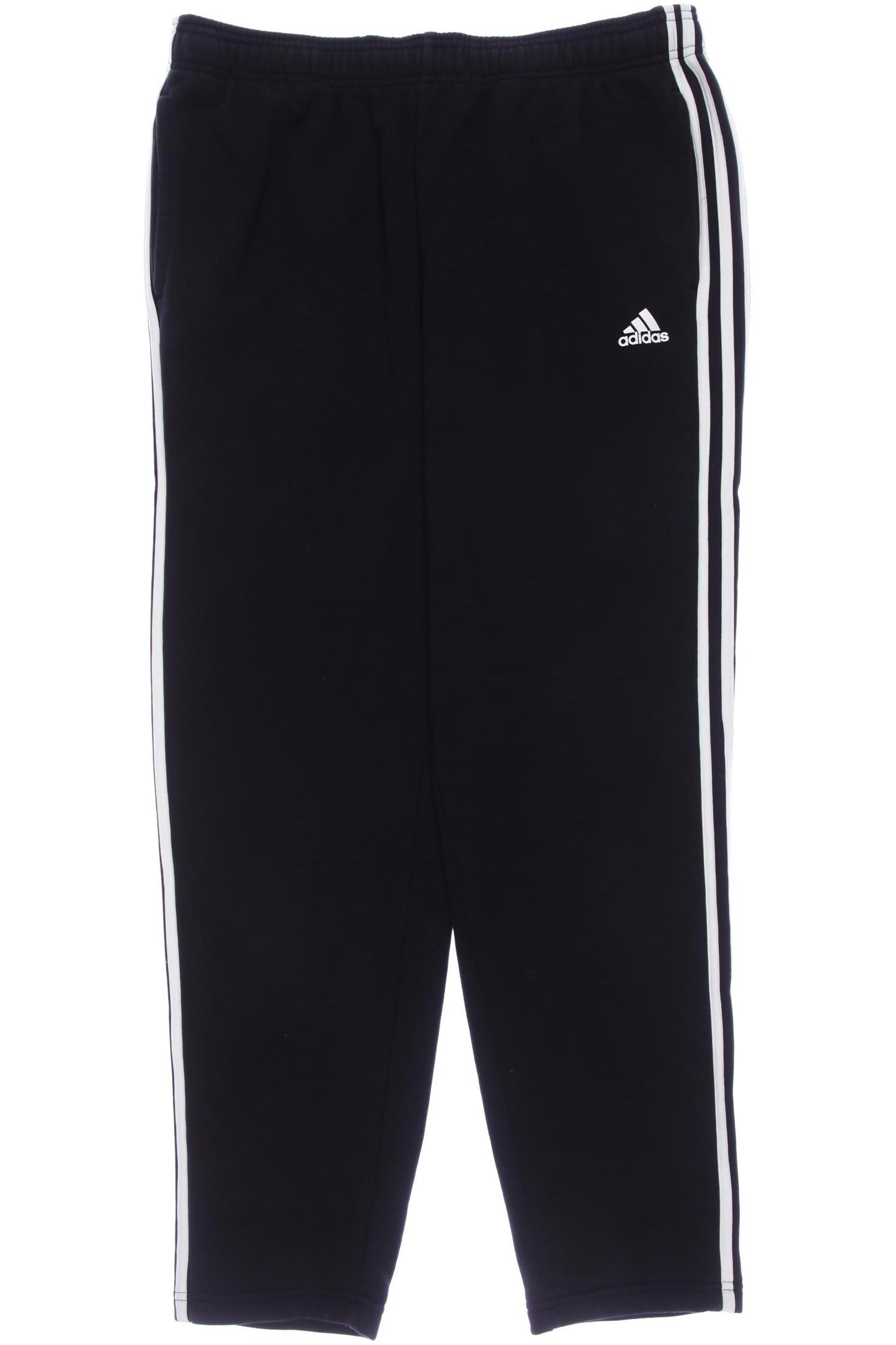 

adidas Herren Stoffhose, schwarz, Gr. 0