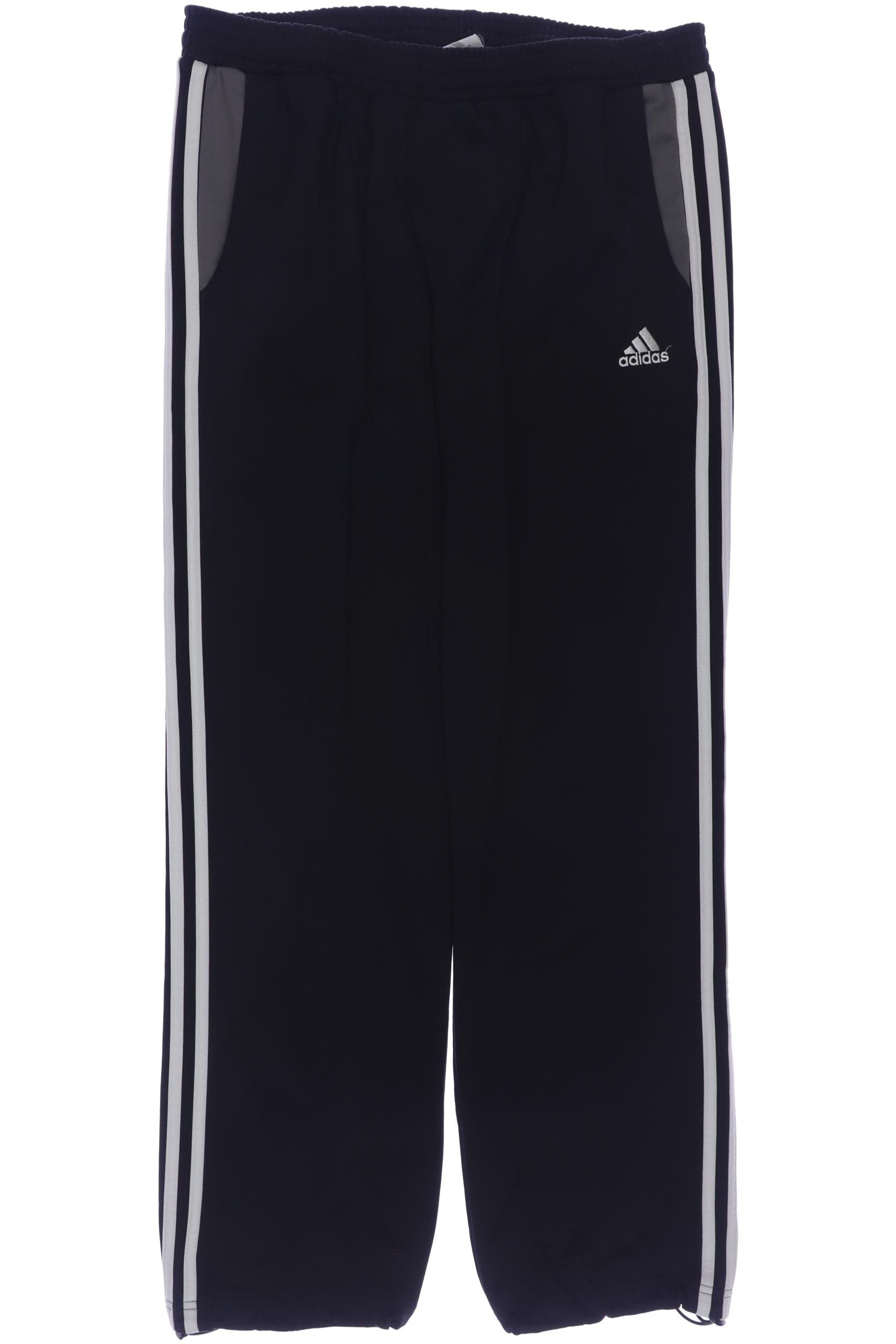 

adidas Herren Stoffhose, schwarz, Gr. 0