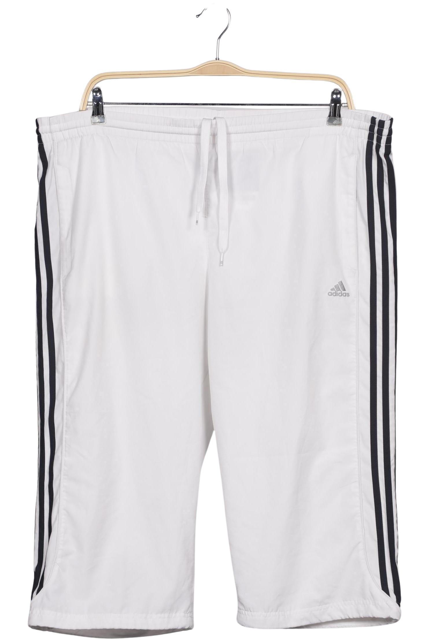 

adidas Herren Stoffhose, weiß, Gr. 0
