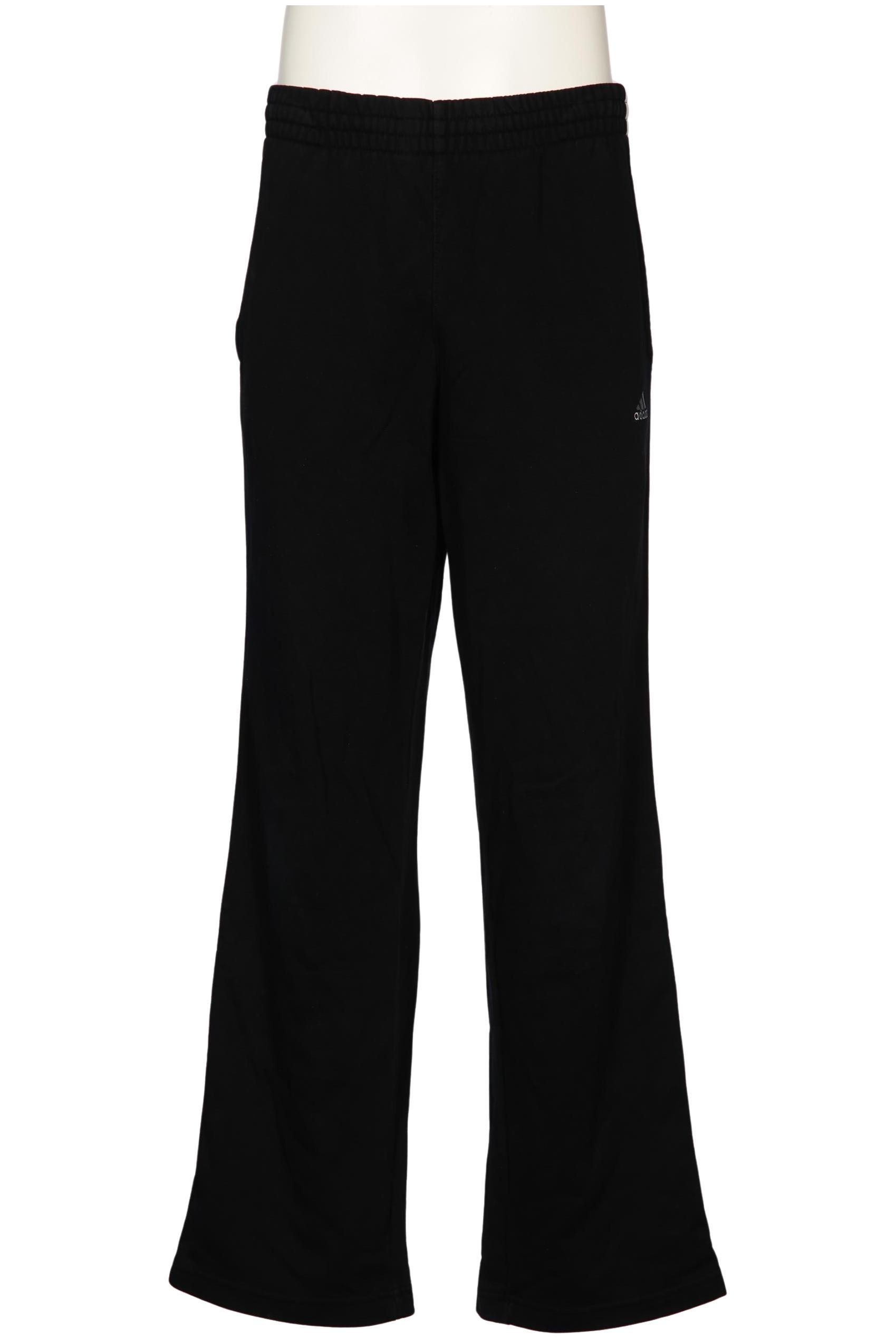 

adidas Herren Stoffhose, schwarz, Gr. 0