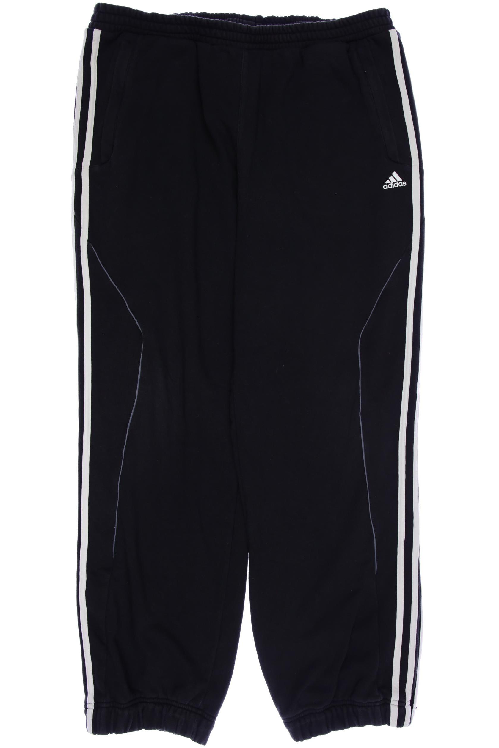 

adidas Herren Stoffhose, schwarz, Gr. 0