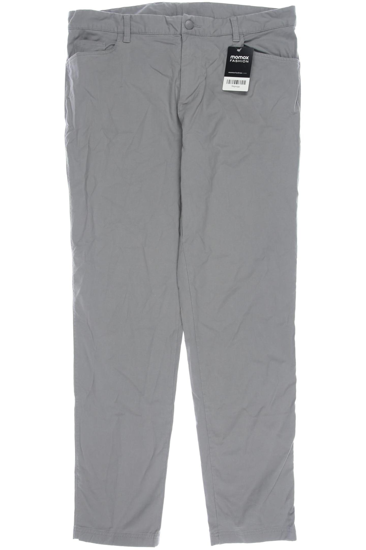 

adidas Herren Stoffhose, grau, Gr. 34