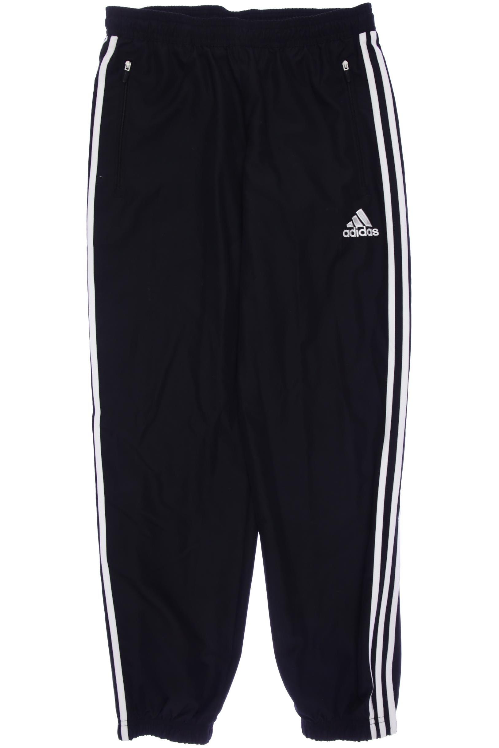 

adidas Herren Stoffhose, schwarz, Gr. 0