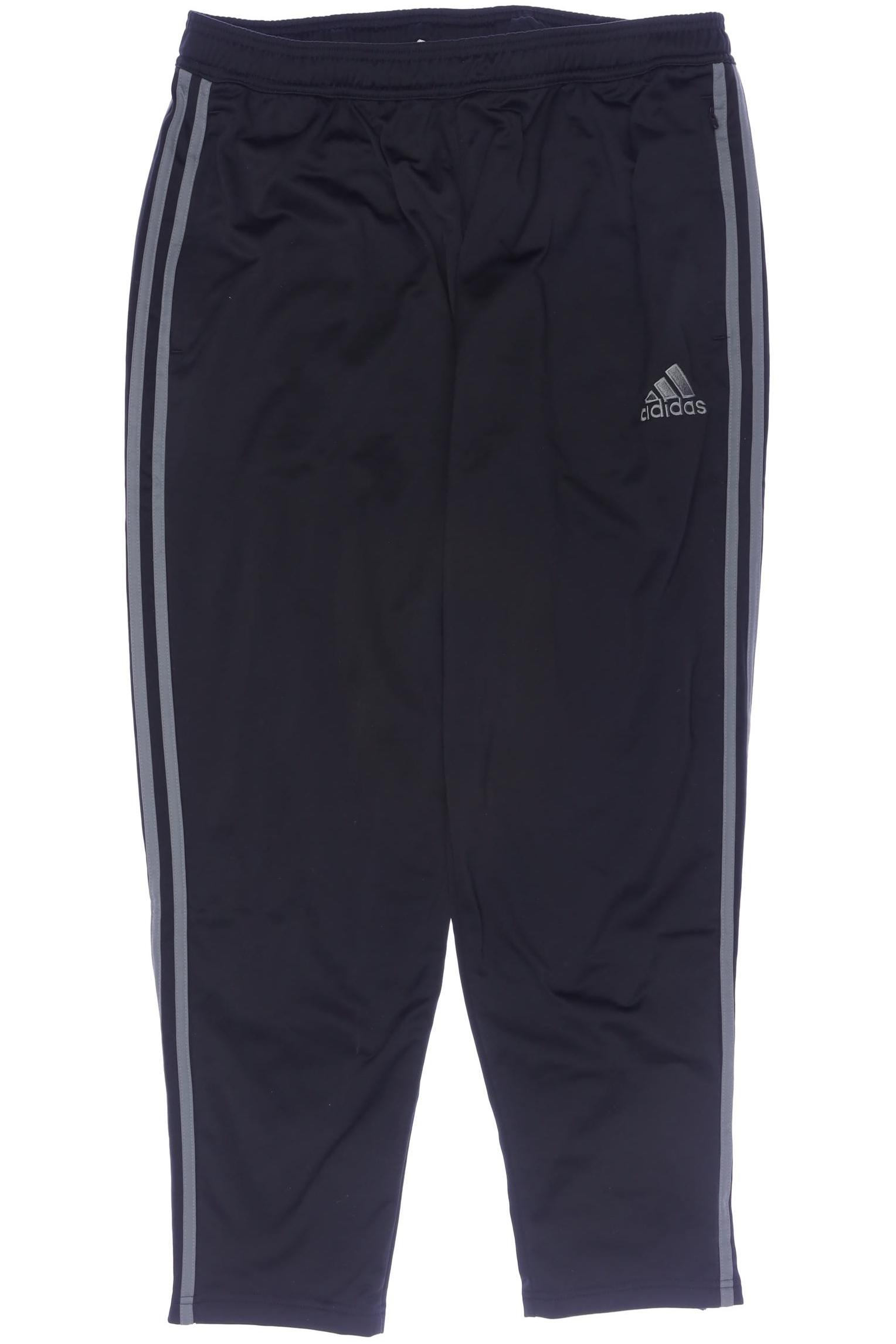 

adidas Herren Stoffhose, schwarz, Gr. 0