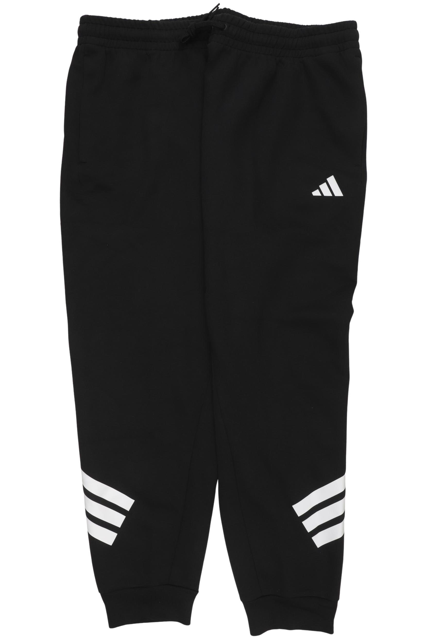 

adidas Herren Stoffhose, schwarz, Gr. 0