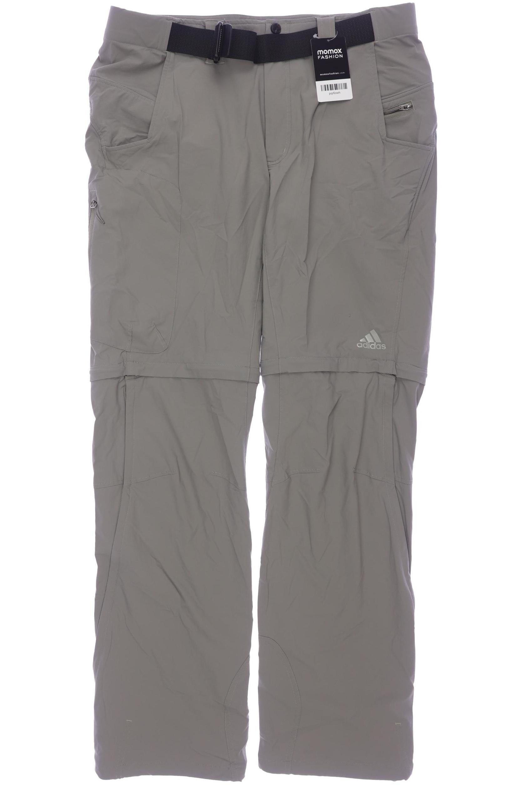 

adidas Herren Stoffhose, grau, Gr. 50