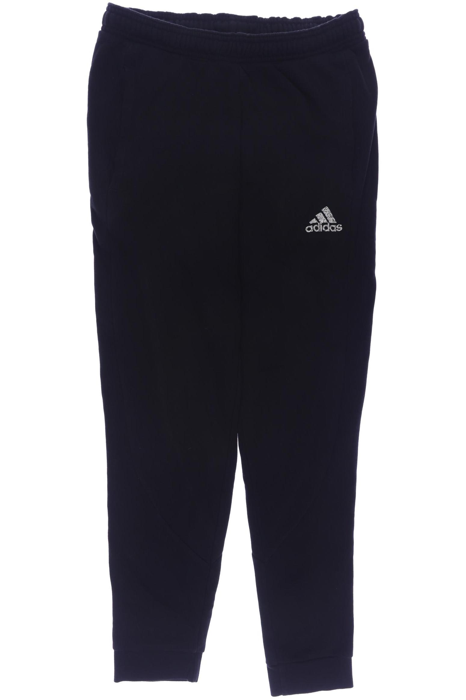 

adidas Herren Stoffhose, schwarz, Gr. 0