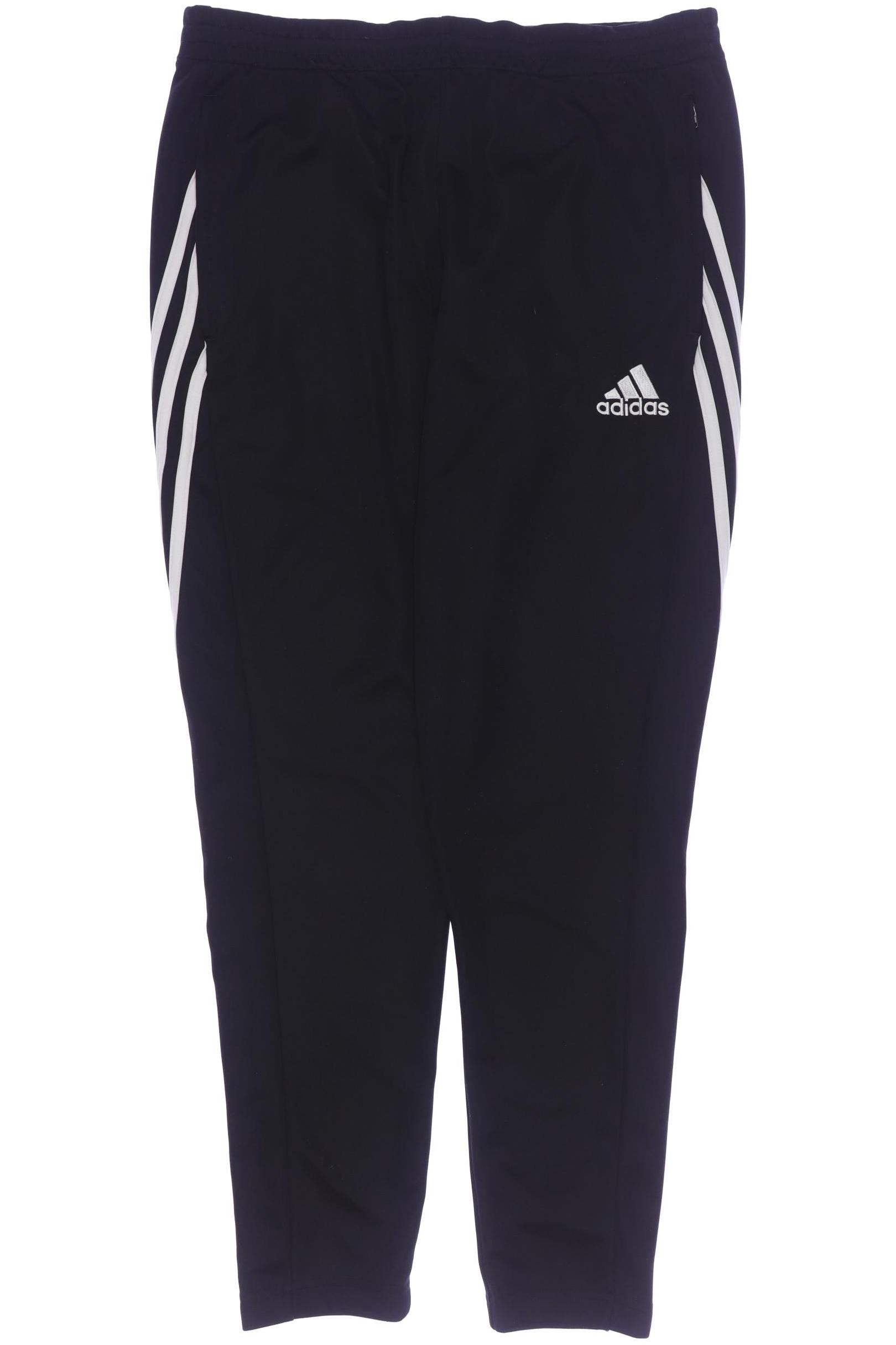 

adidas Herren Stoffhose, schwarz, Gr. 0