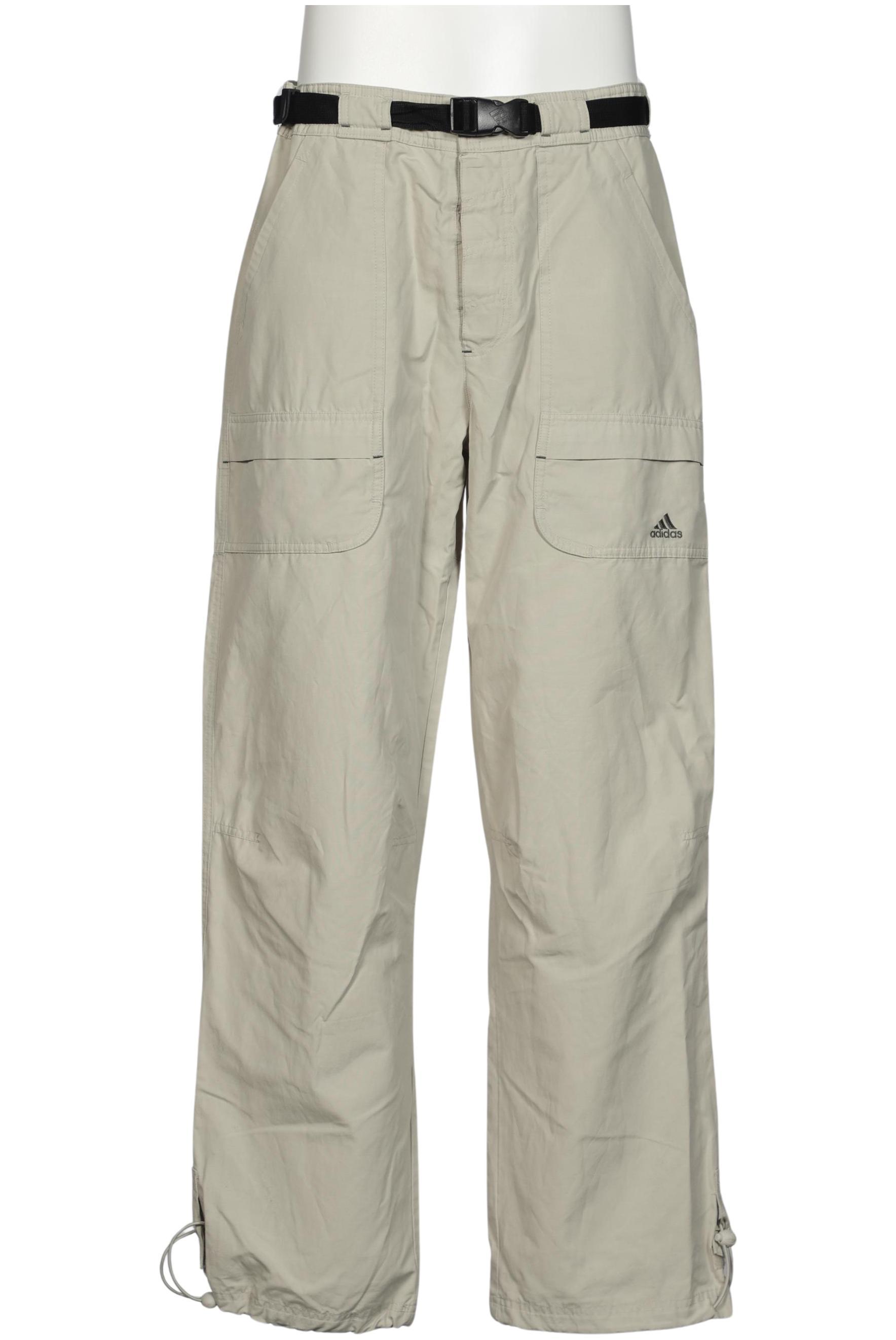 

adidas Herren Stoffhose, beige, Gr. 0