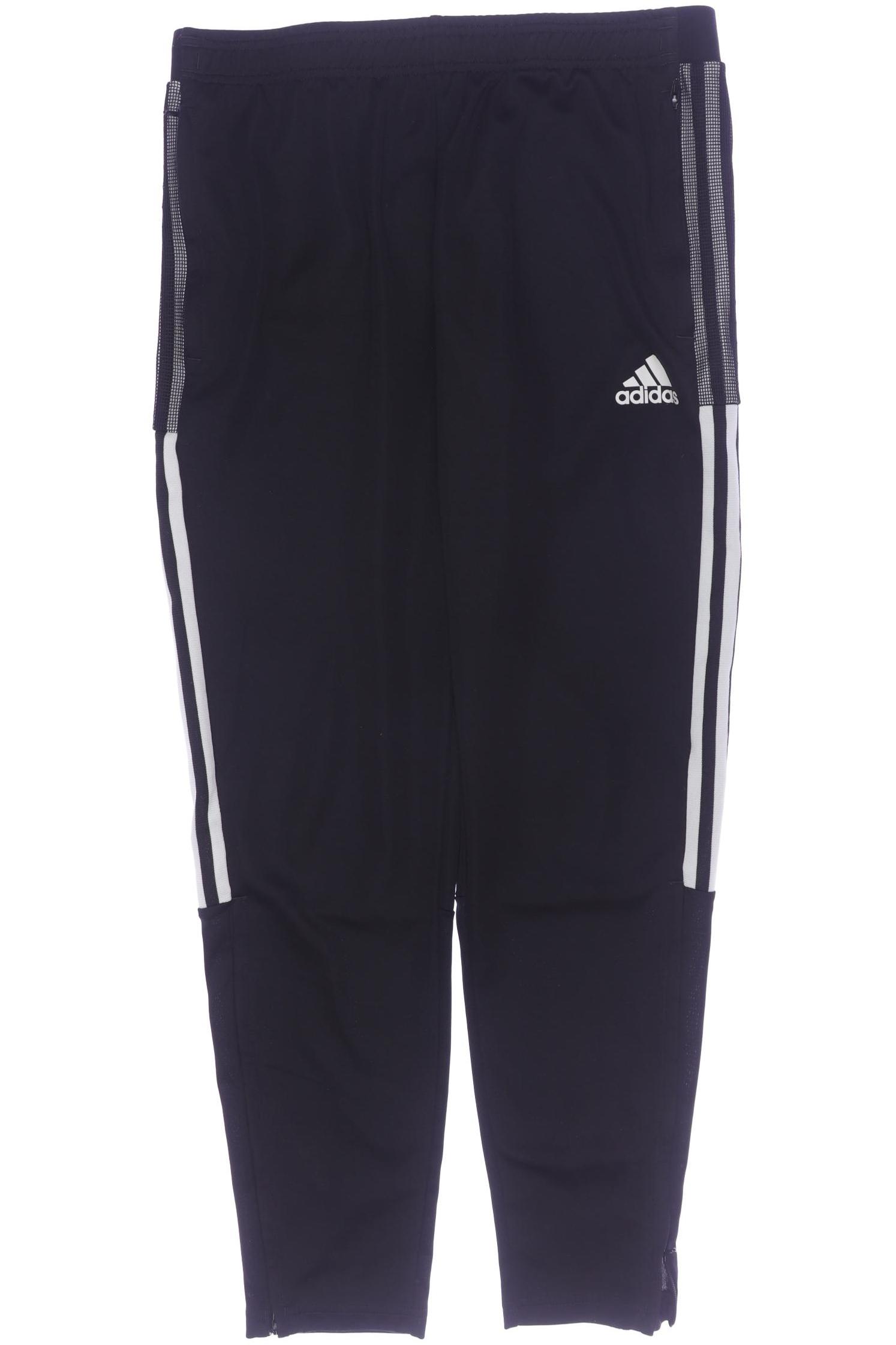 

adidas Herren Stoffhose, schwarz, Gr. 0