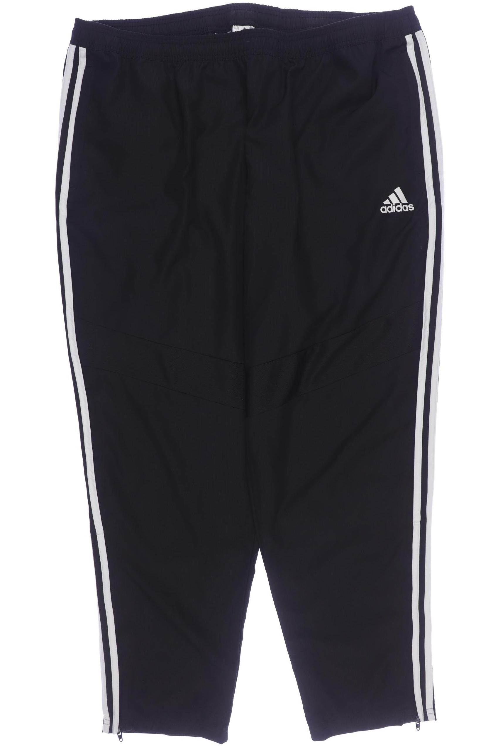 

adidas Herren Stoffhose, schwarz, Gr. 0