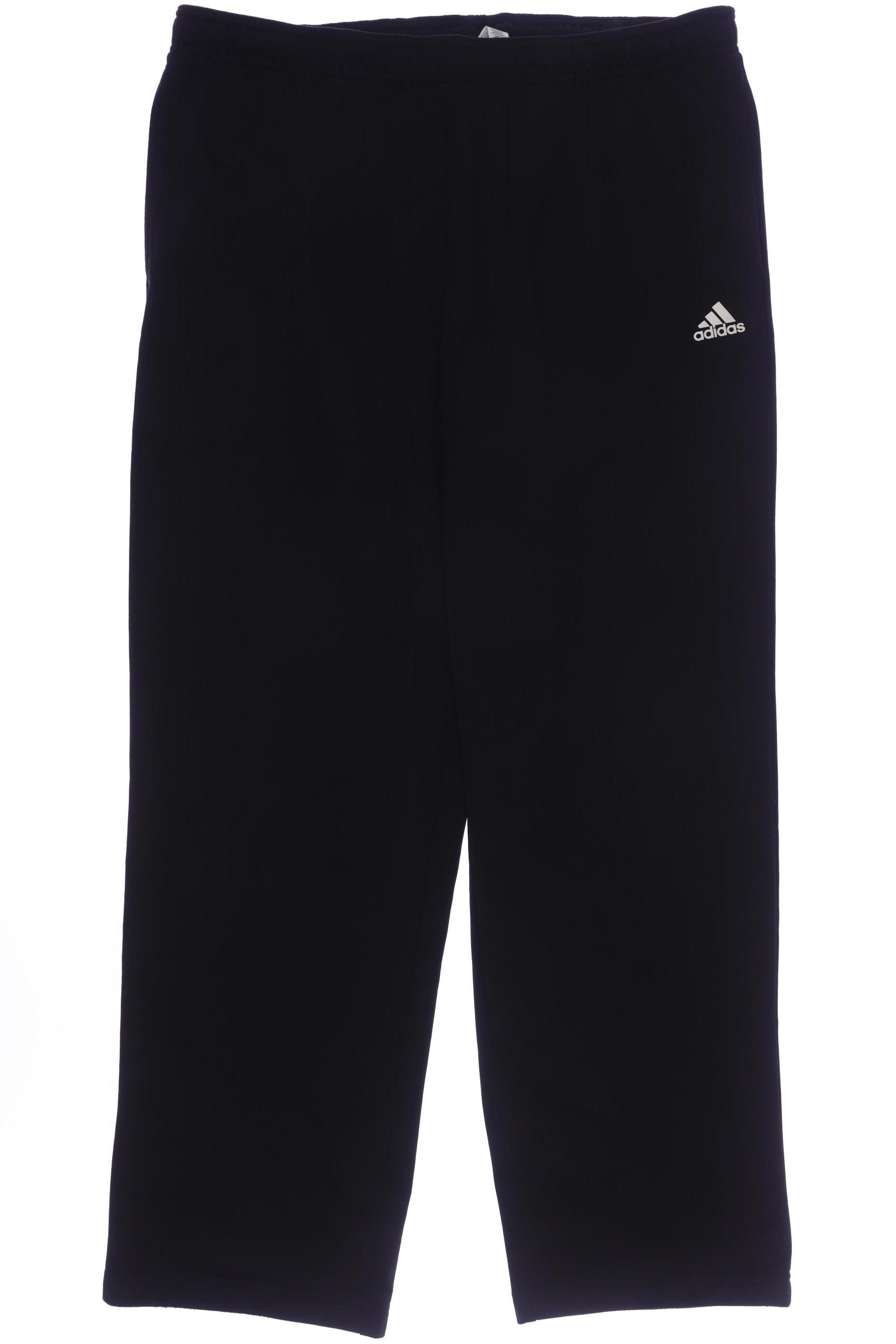 

adidas Herren Stoffhose, schwarz, Gr. 0
