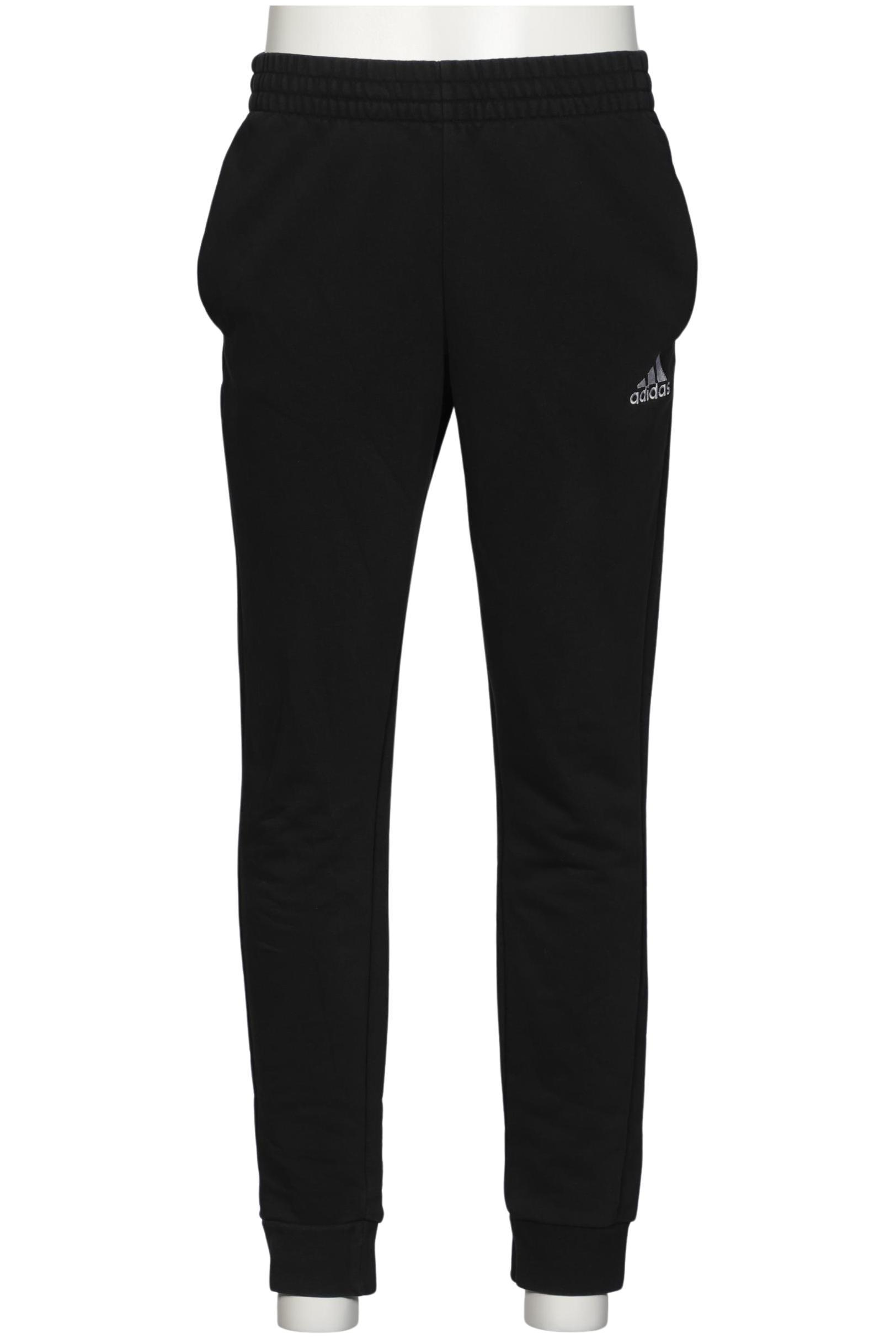 

adidas Herren Stoffhose, schwarz, Gr. 0