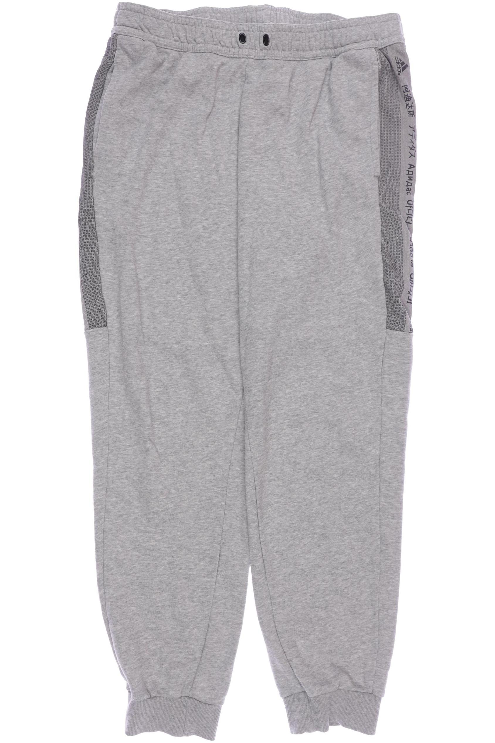 

adidas Herren Stoffhose, grau, Gr. 0