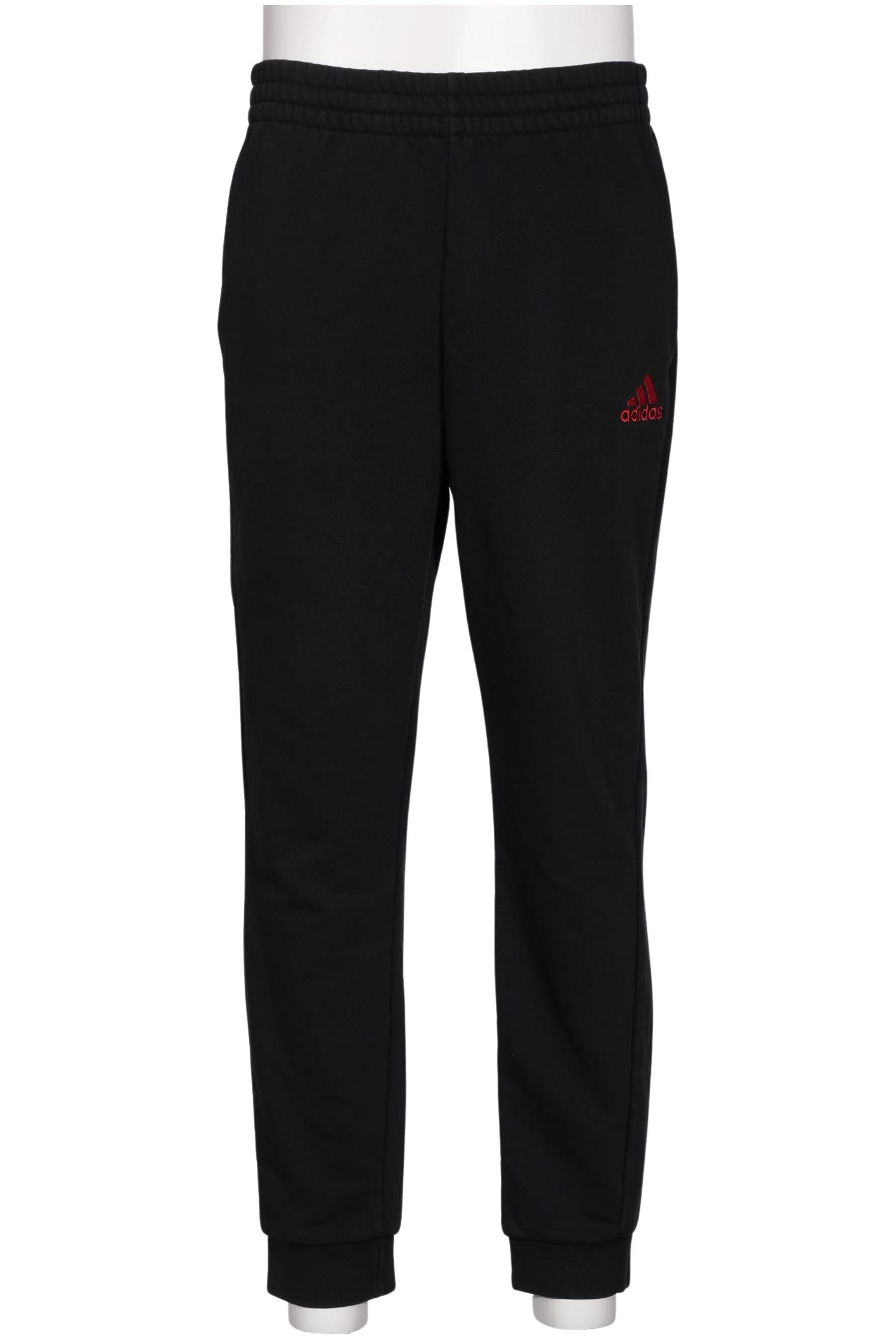 

adidas Herren Stoffhose, schwarz, Gr. 0