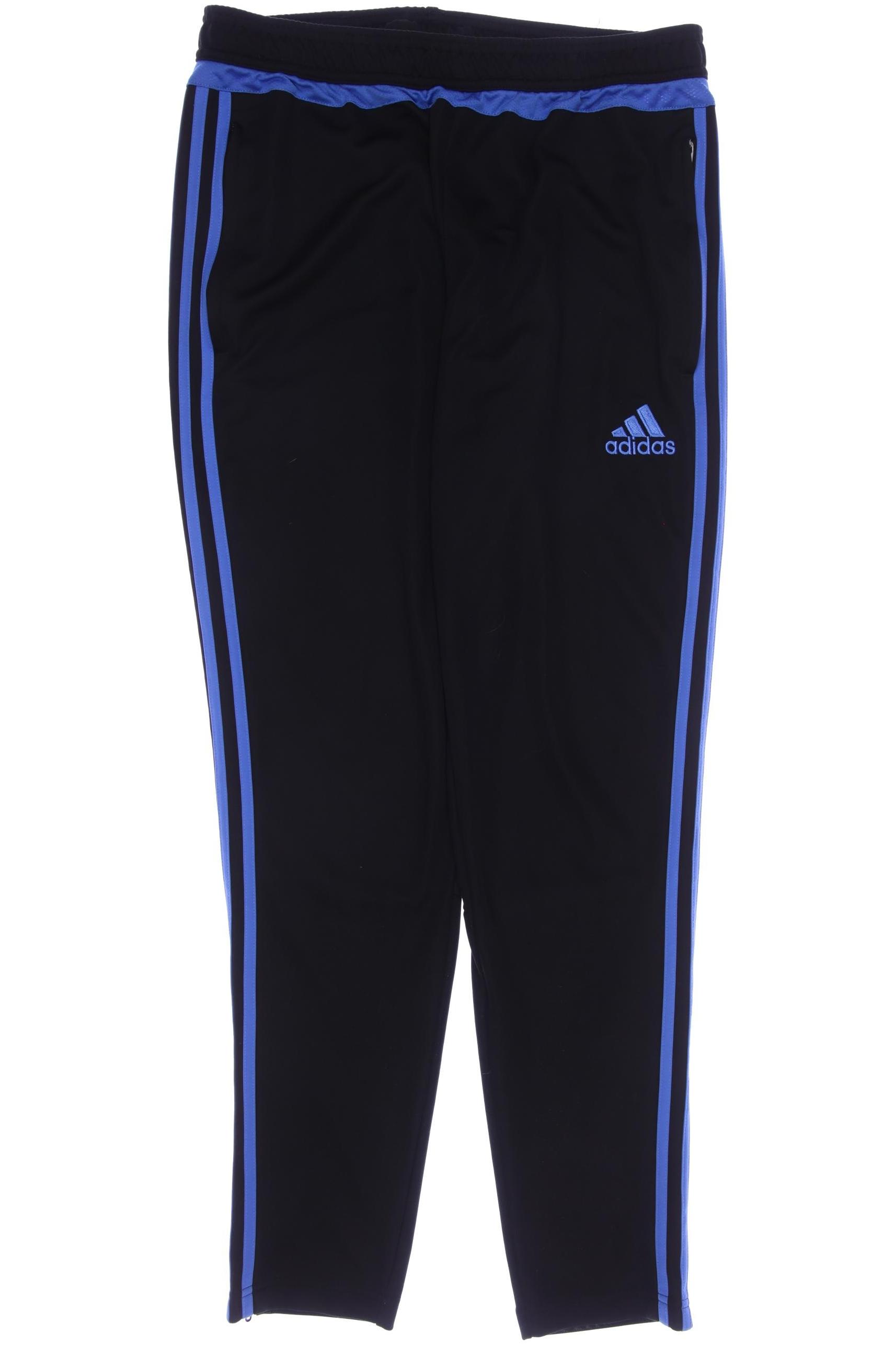 

adidas Herren Stoffhose, schwarz, Gr. 0
