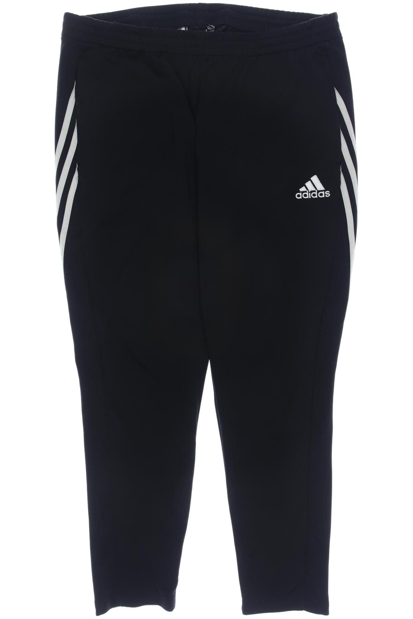 

adidas Herren Stoffhose, schwarz, Gr. 0