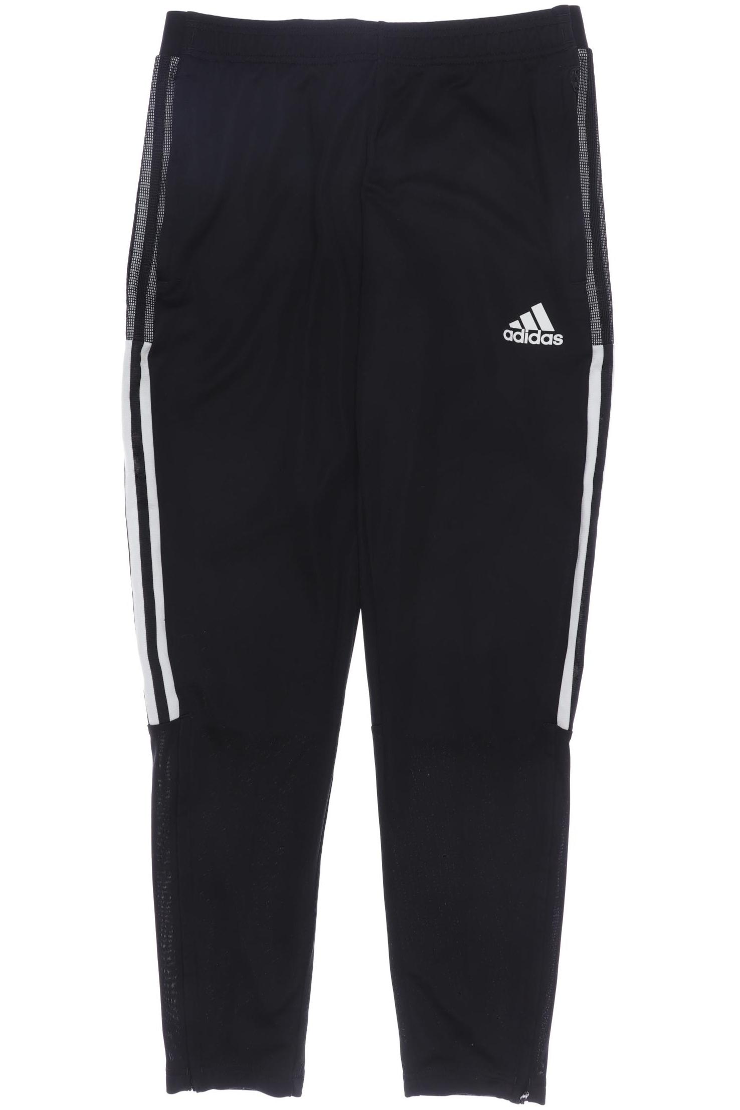 

adidas Herren Stoffhose, schwarz, Gr. 0