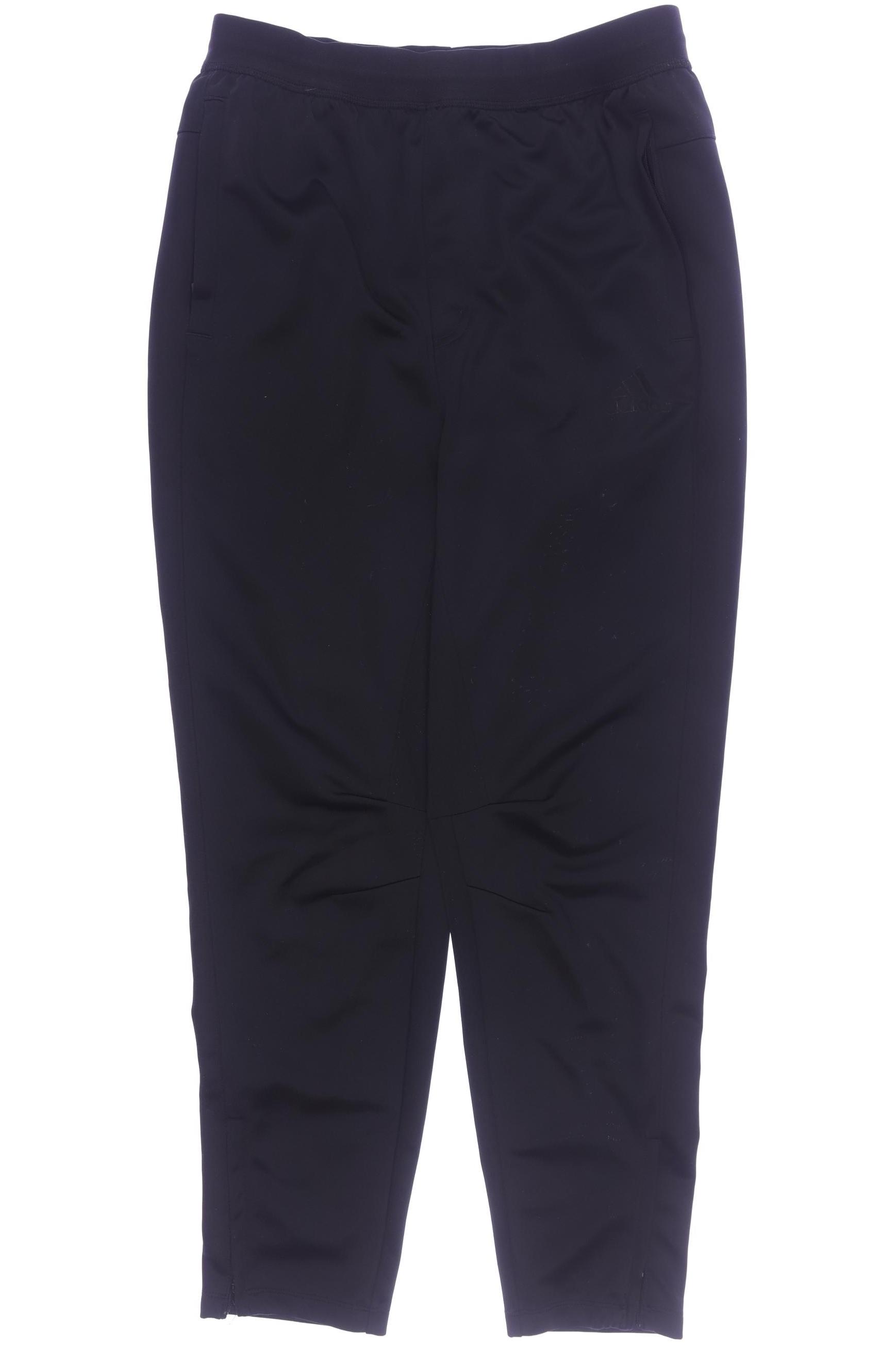 

adidas Herren Stoffhose, schwarz, Gr. 0