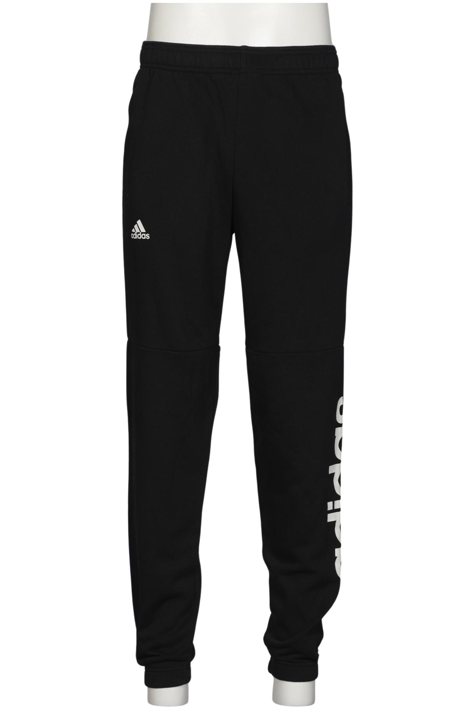 

adidas Herren Stoffhose, schwarz, Gr. 0