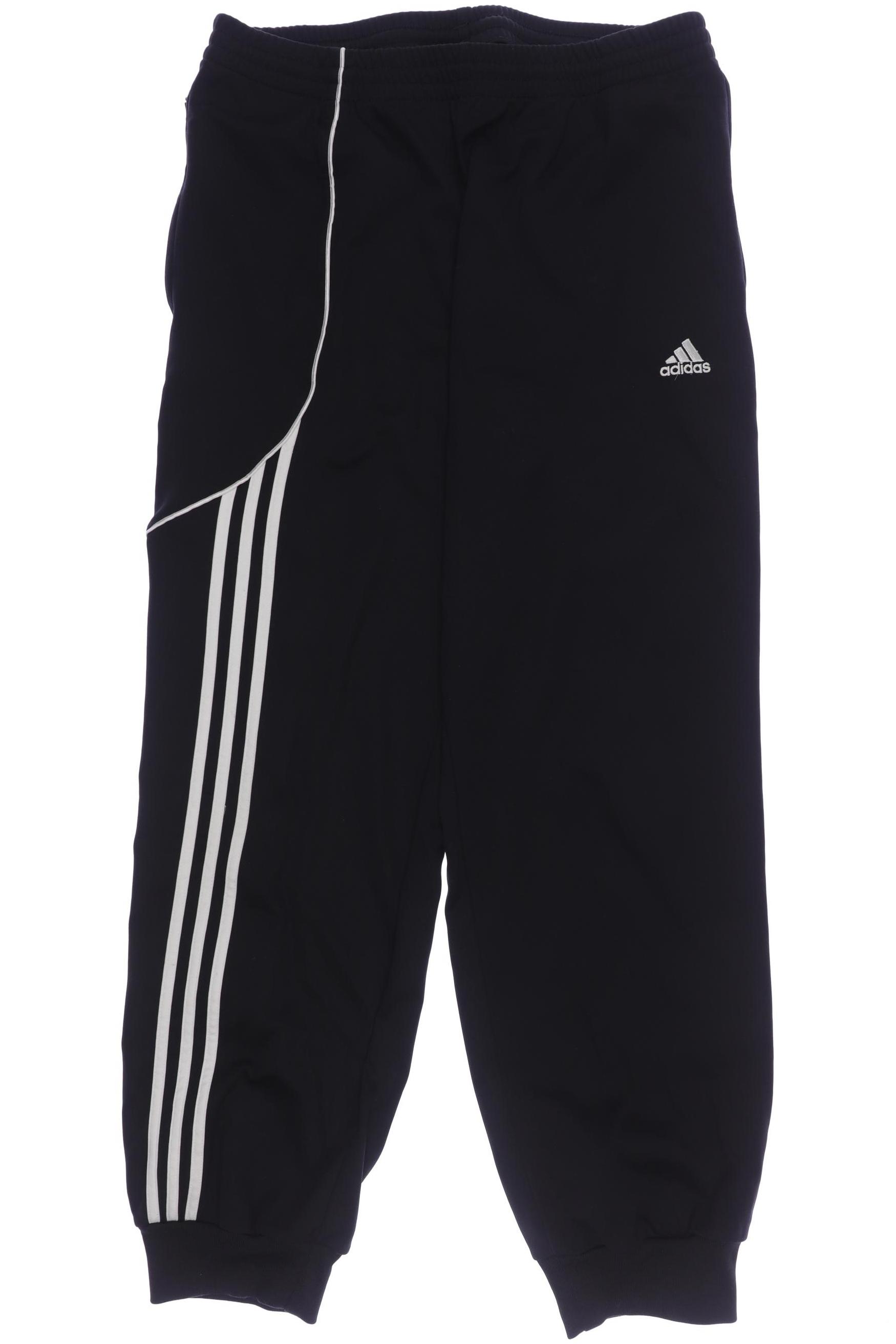 

adidas Herren Stoffhose, schwarz, Gr. 0