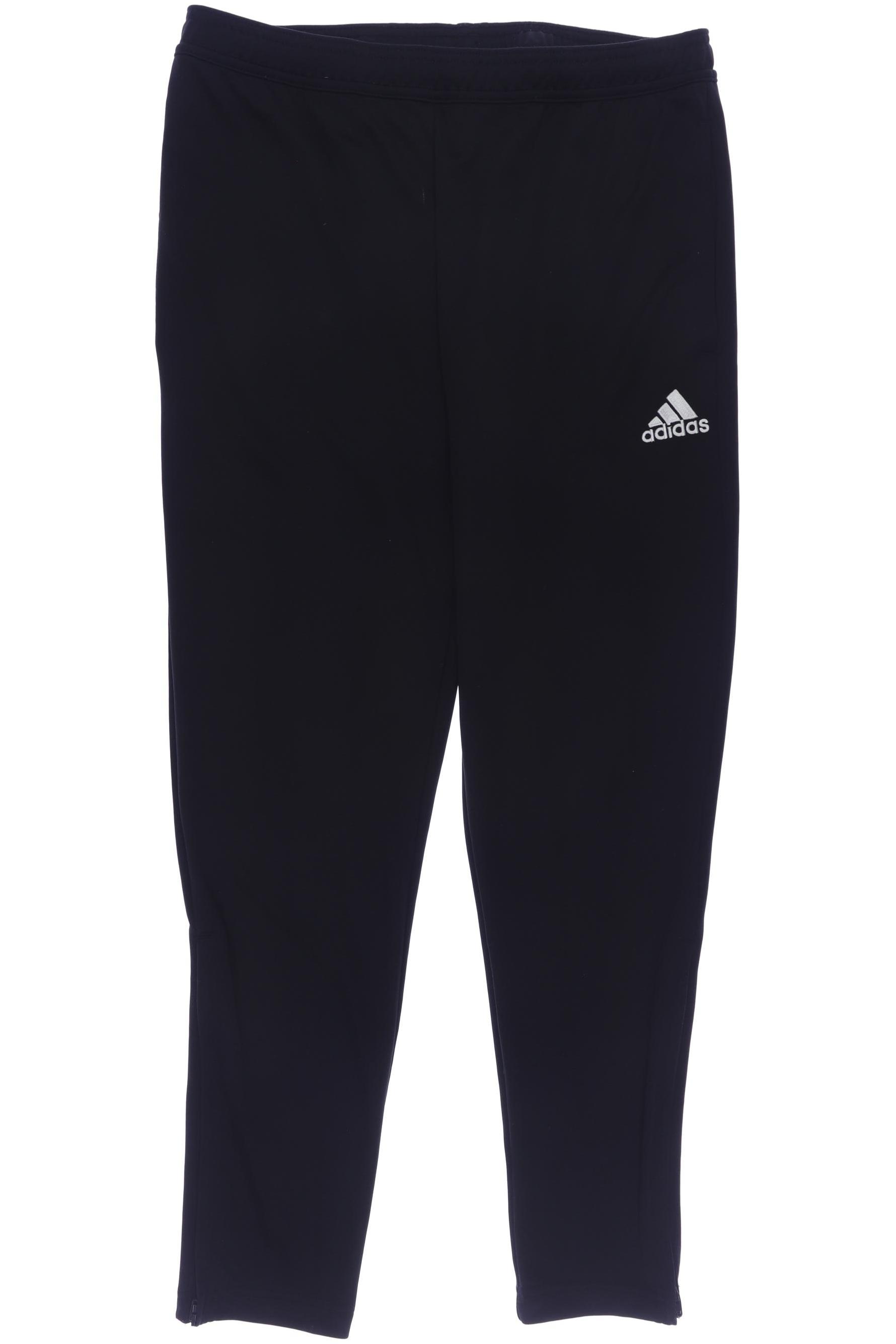 

adidas Herren Stoffhose, schwarz, Gr. 0