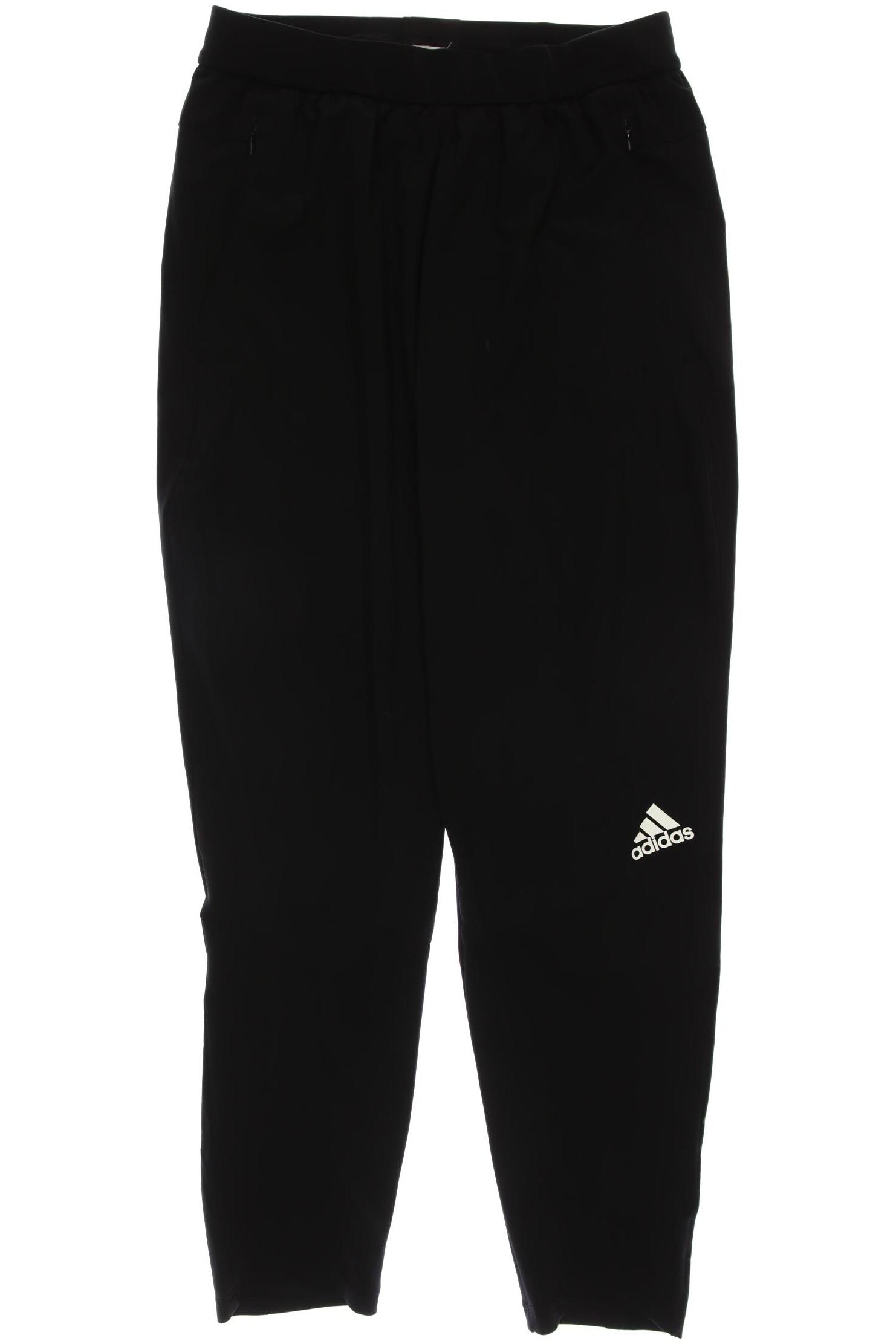 

adidas Herren Stoffhose, schwarz, Gr. 0