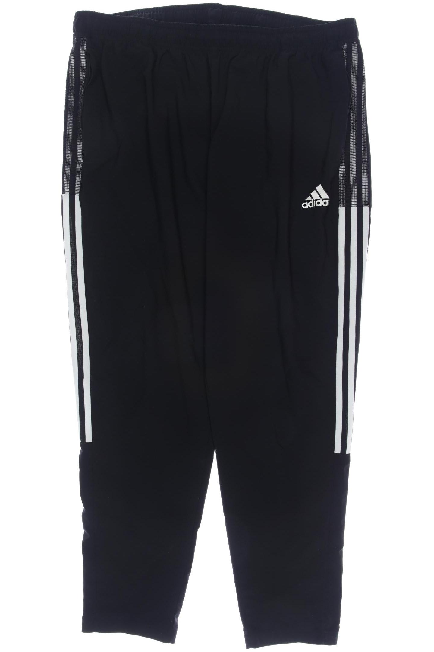 

adidas Herren Stoffhose, schwarz, Gr. 0