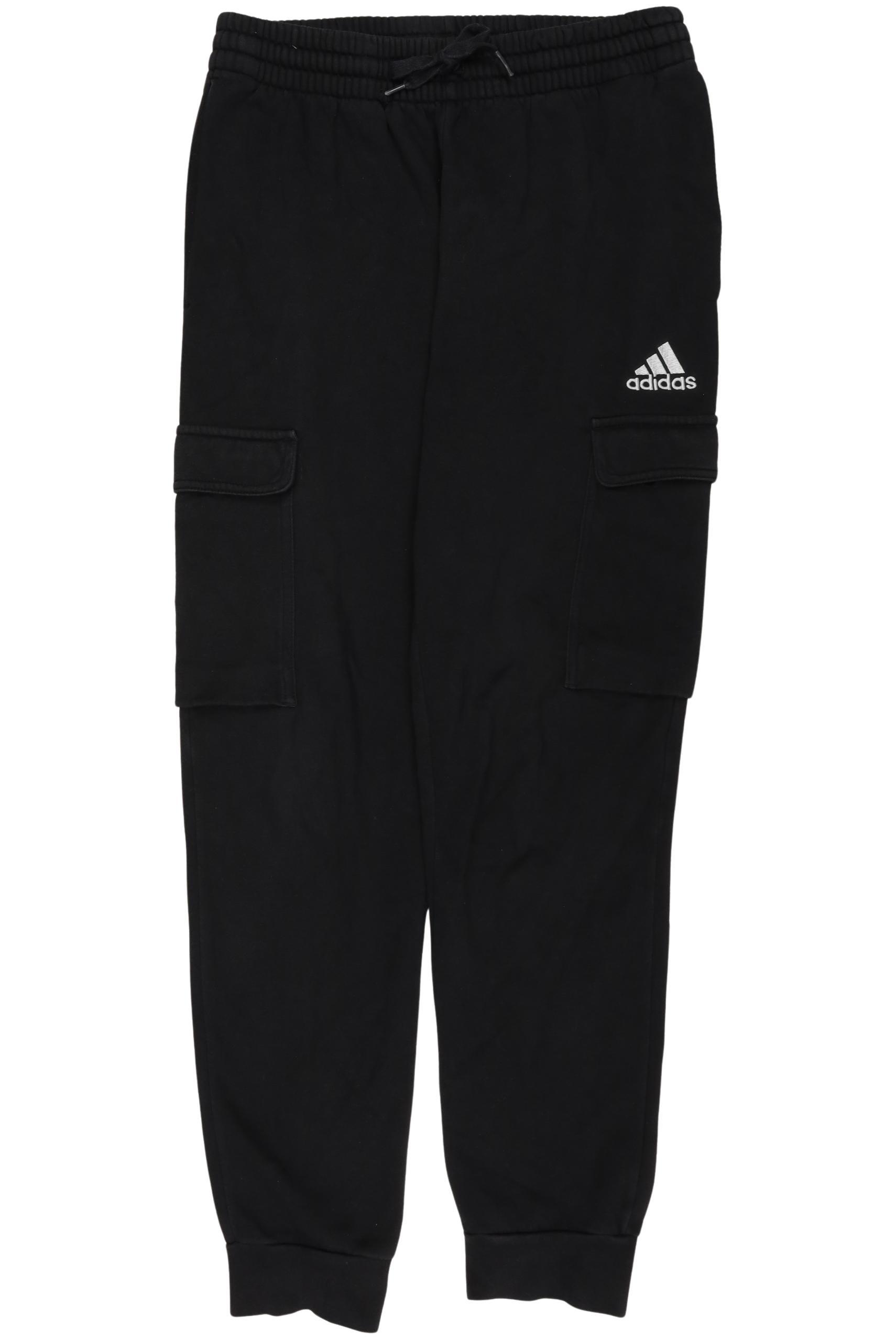 

adidas Herren Stoffhose, schwarz, Gr. 0