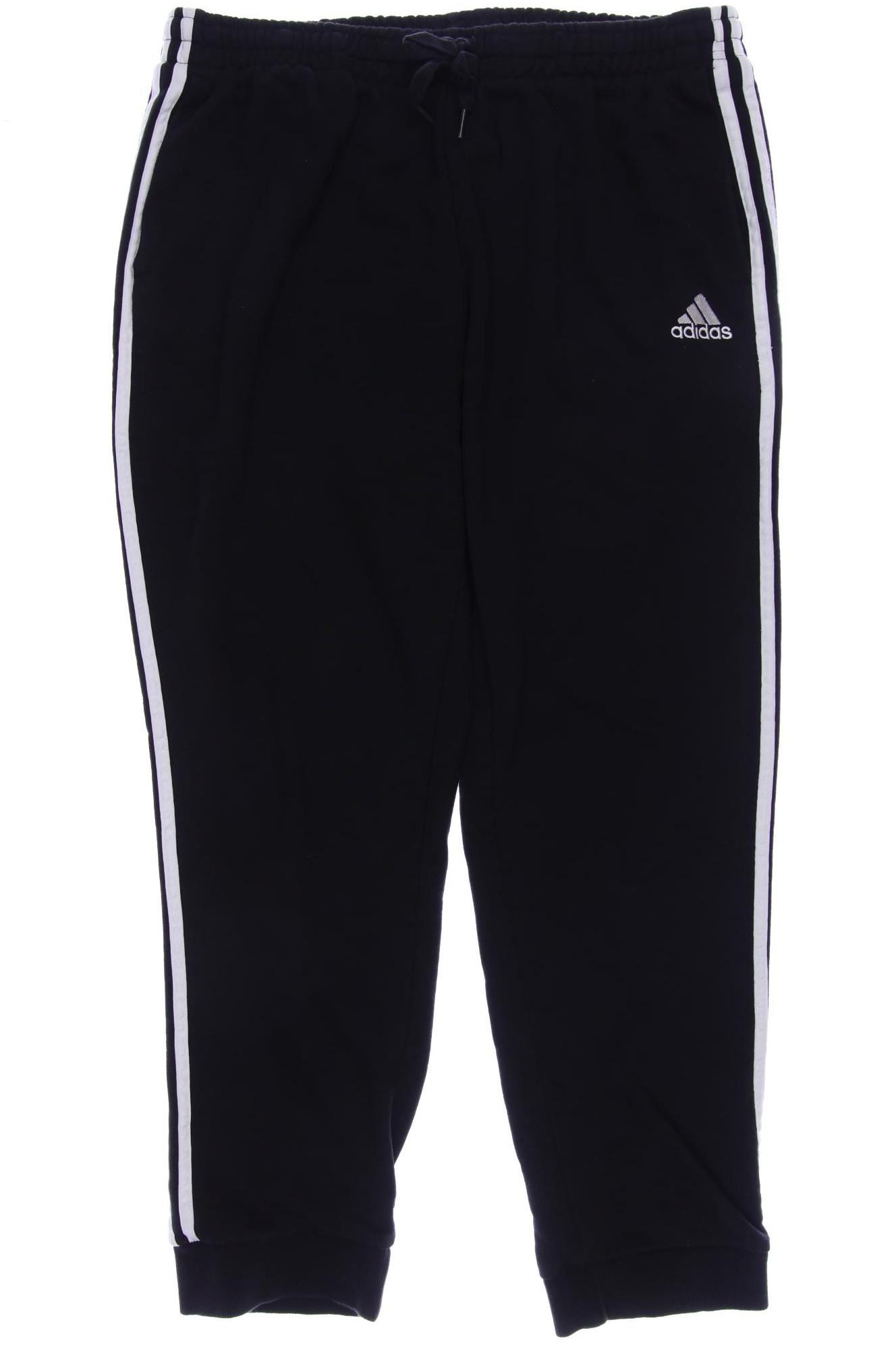 

adidas Herren Stoffhose, schwarz, Gr. 0