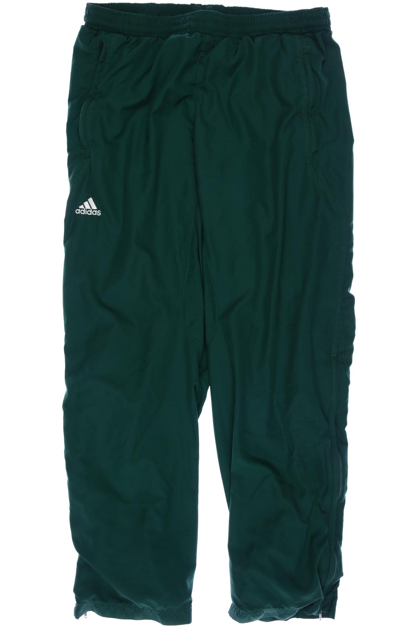 

adidas Herren Stoffhose, grün, Gr. 0