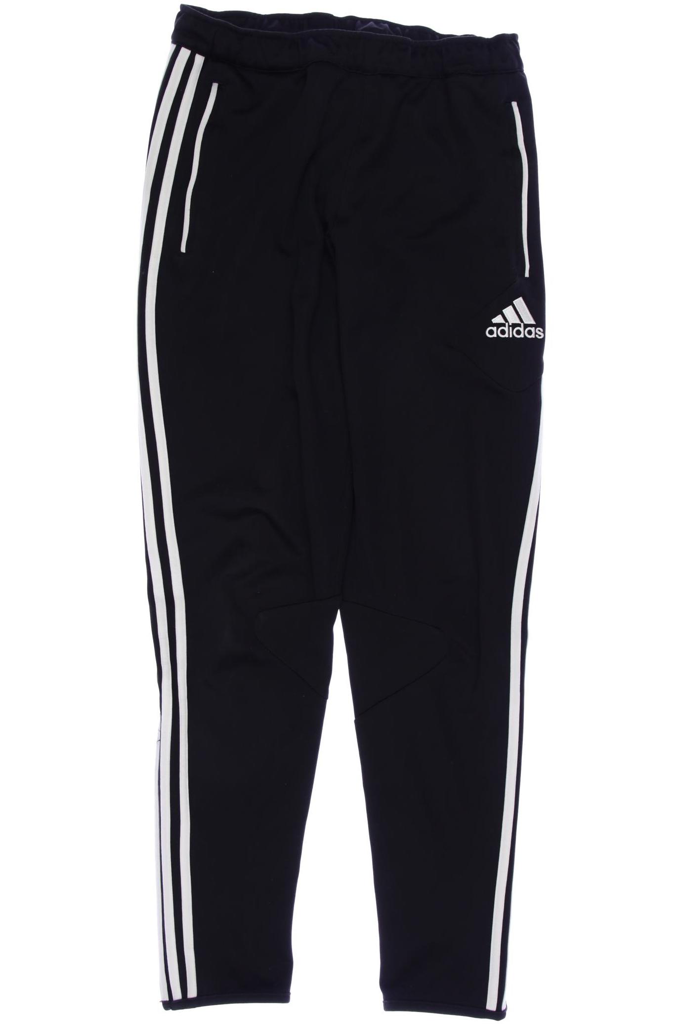 

adidas Herren Stoffhose, schwarz, Gr. 0