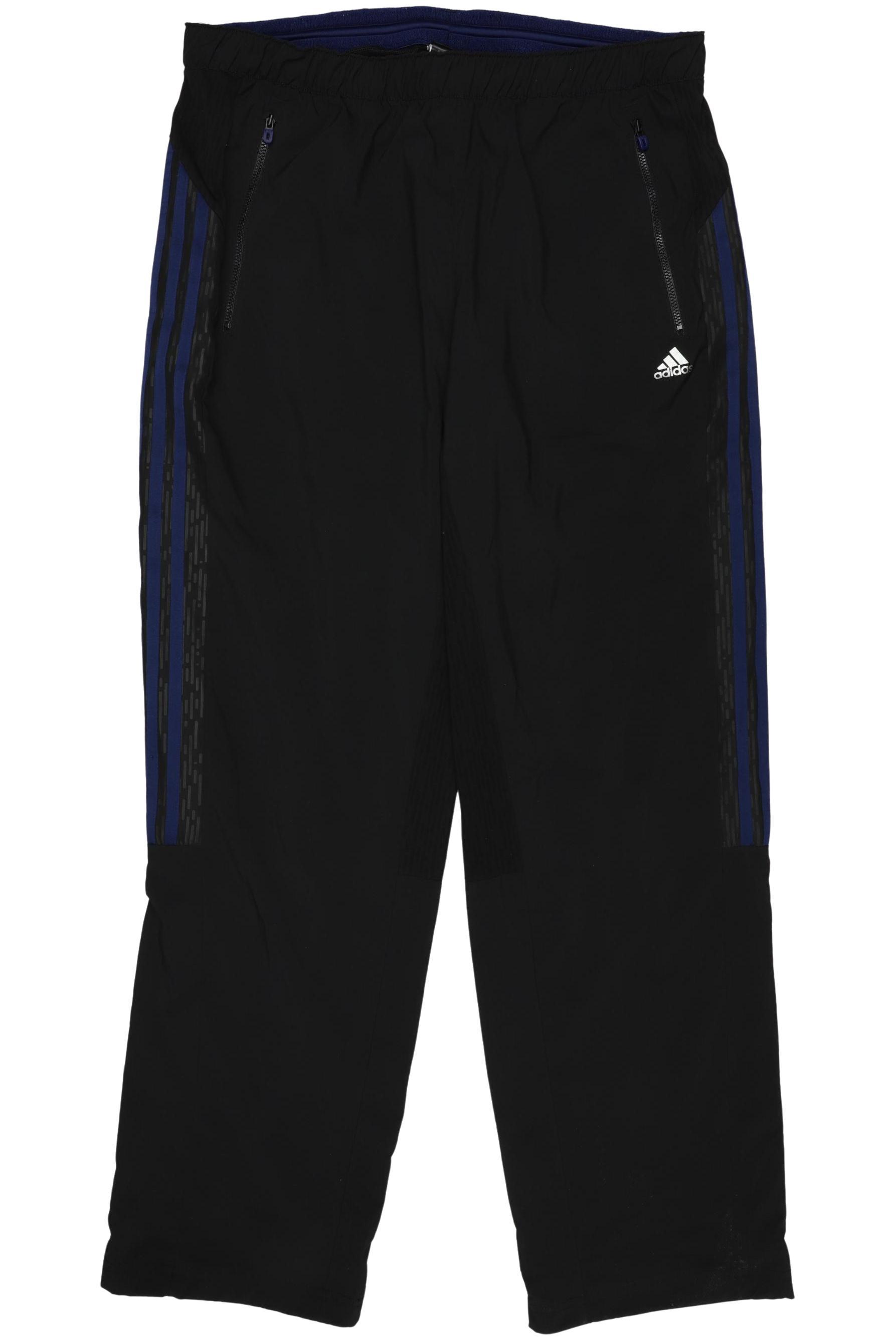 

adidas Herren Stoffhose, schwarz, Gr. 0
