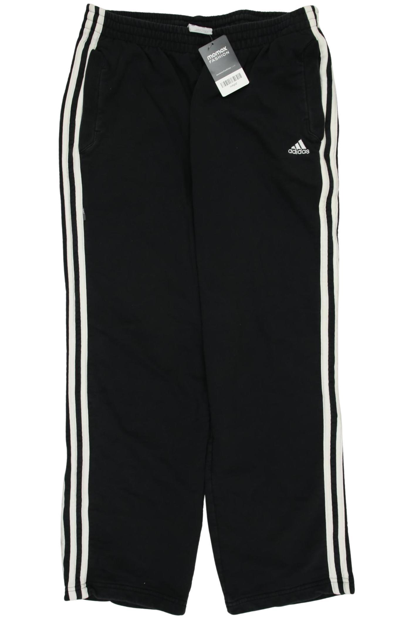 

adidas Herren Stoffhose, schwarz, Gr. 0