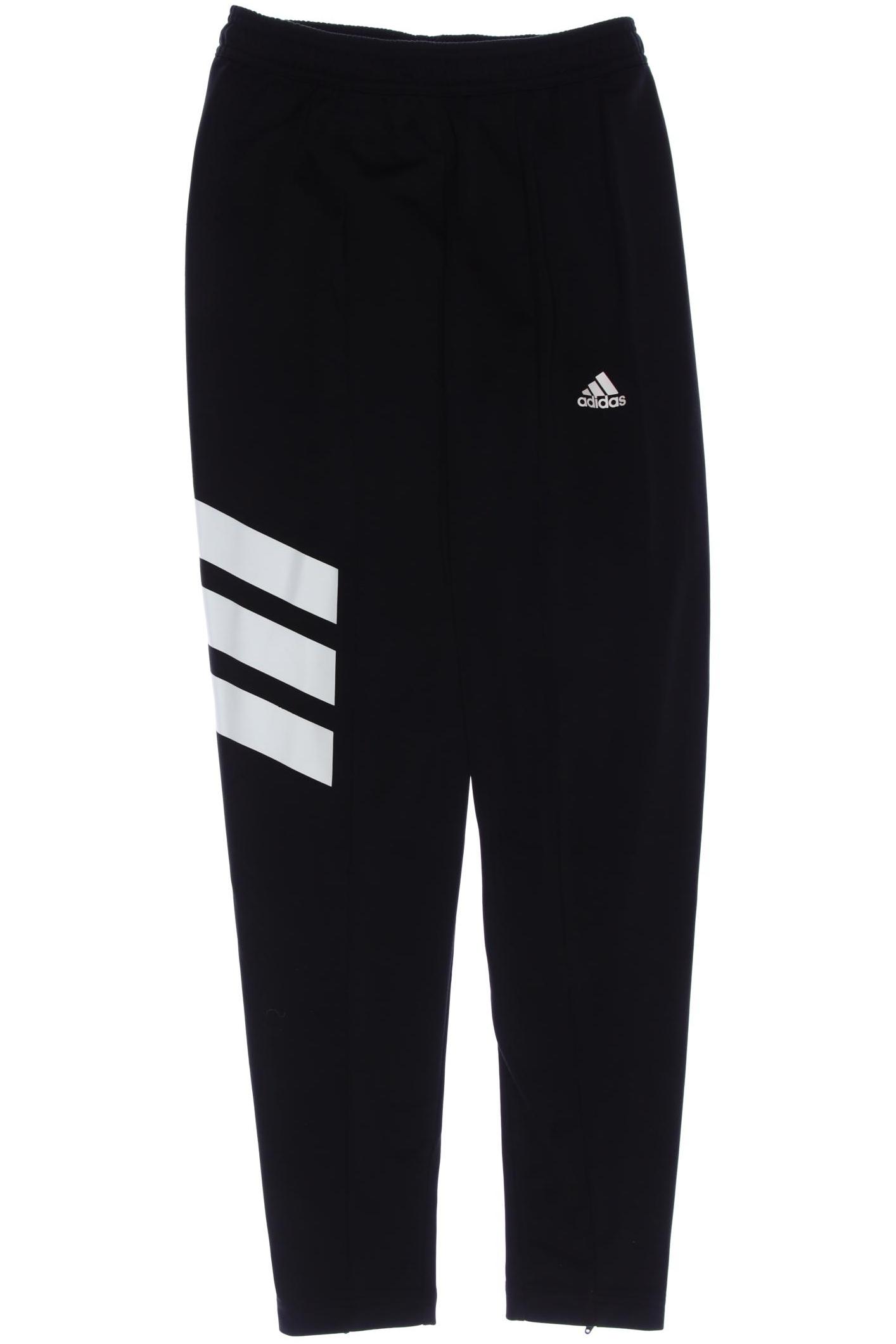 

adidas Herren Stoffhose, schwarz, Gr. 0