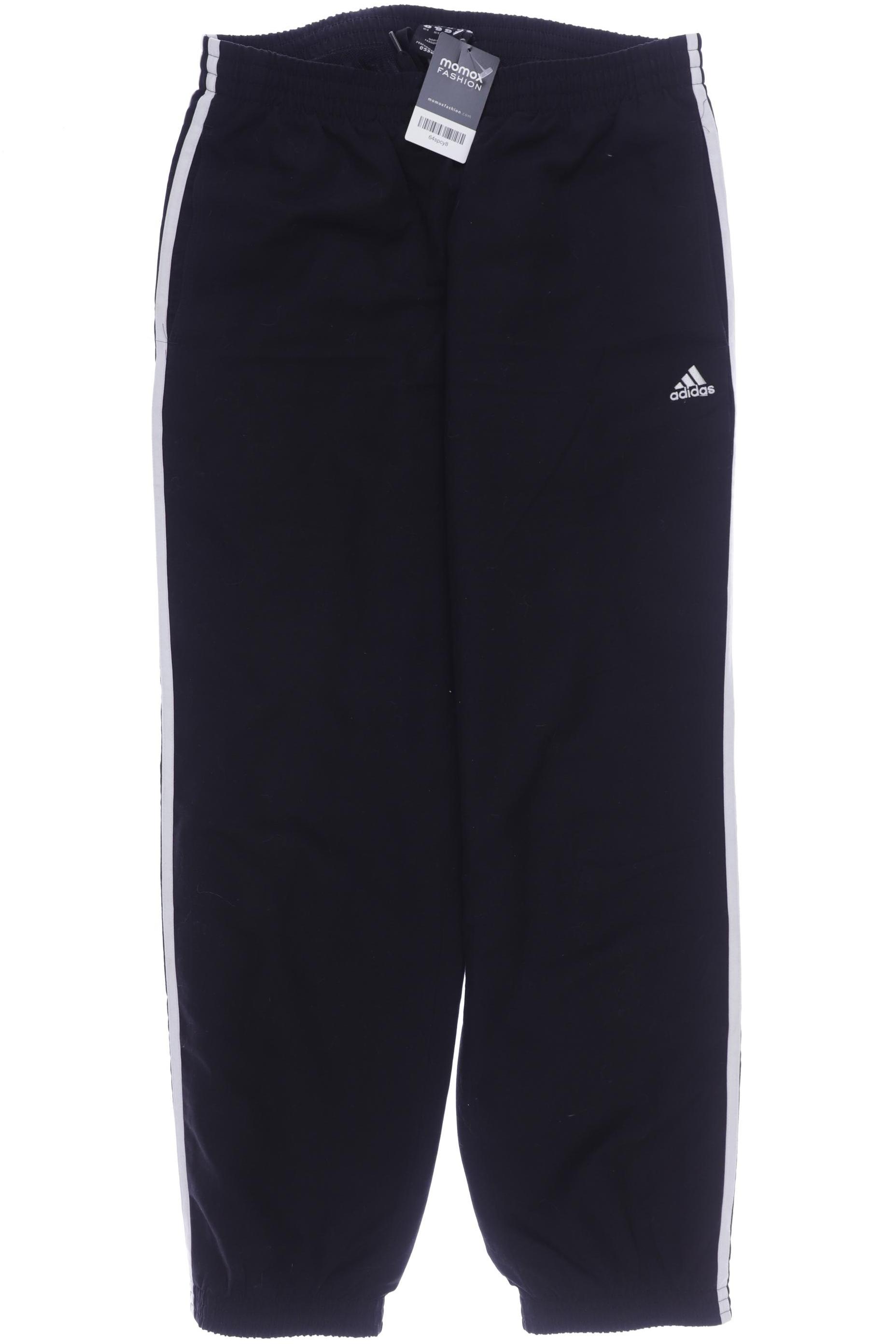 

adidas Herren Stoffhose, schwarz, Gr. 0