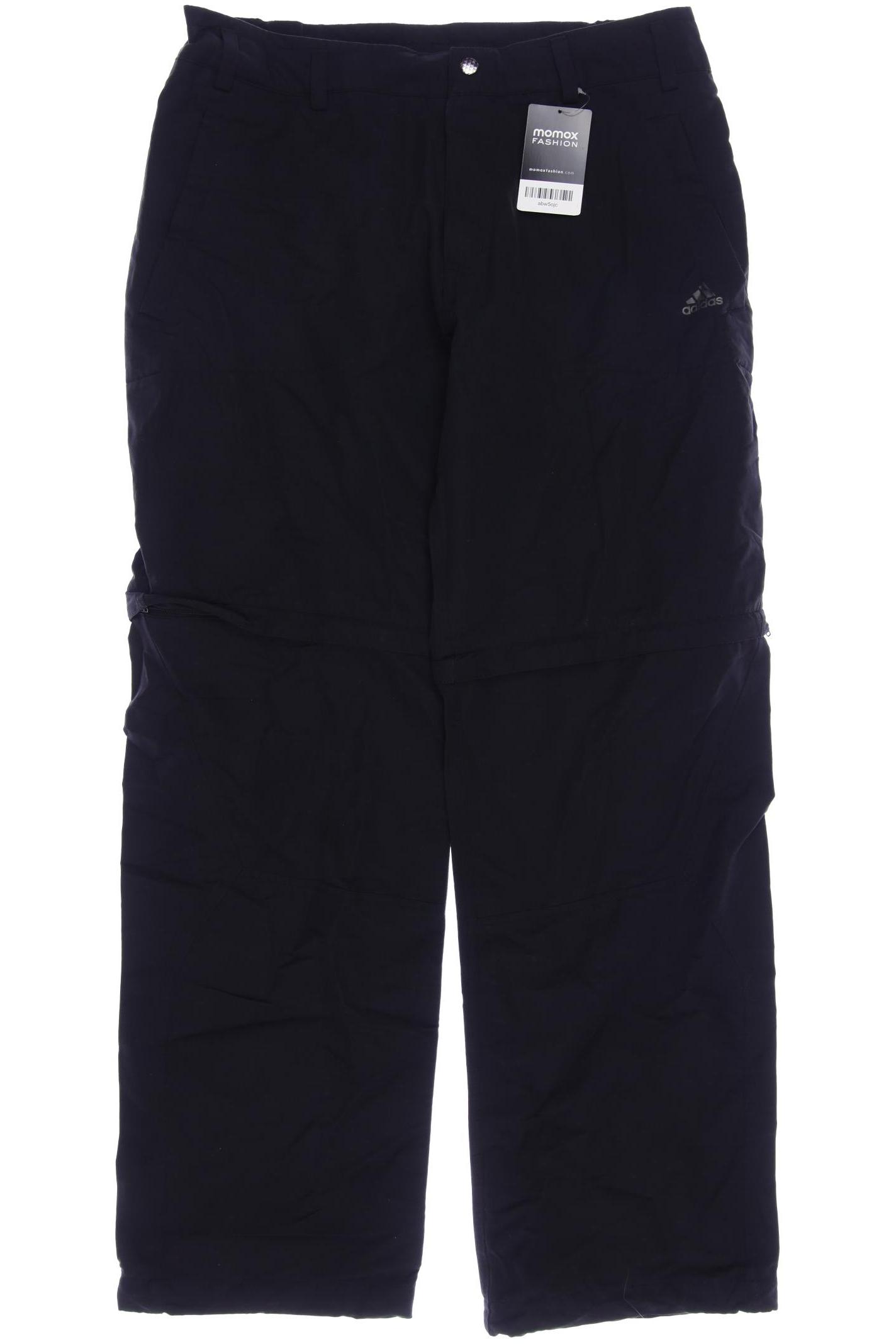 

adidas Herren Stoffhose, grau, Gr. 48