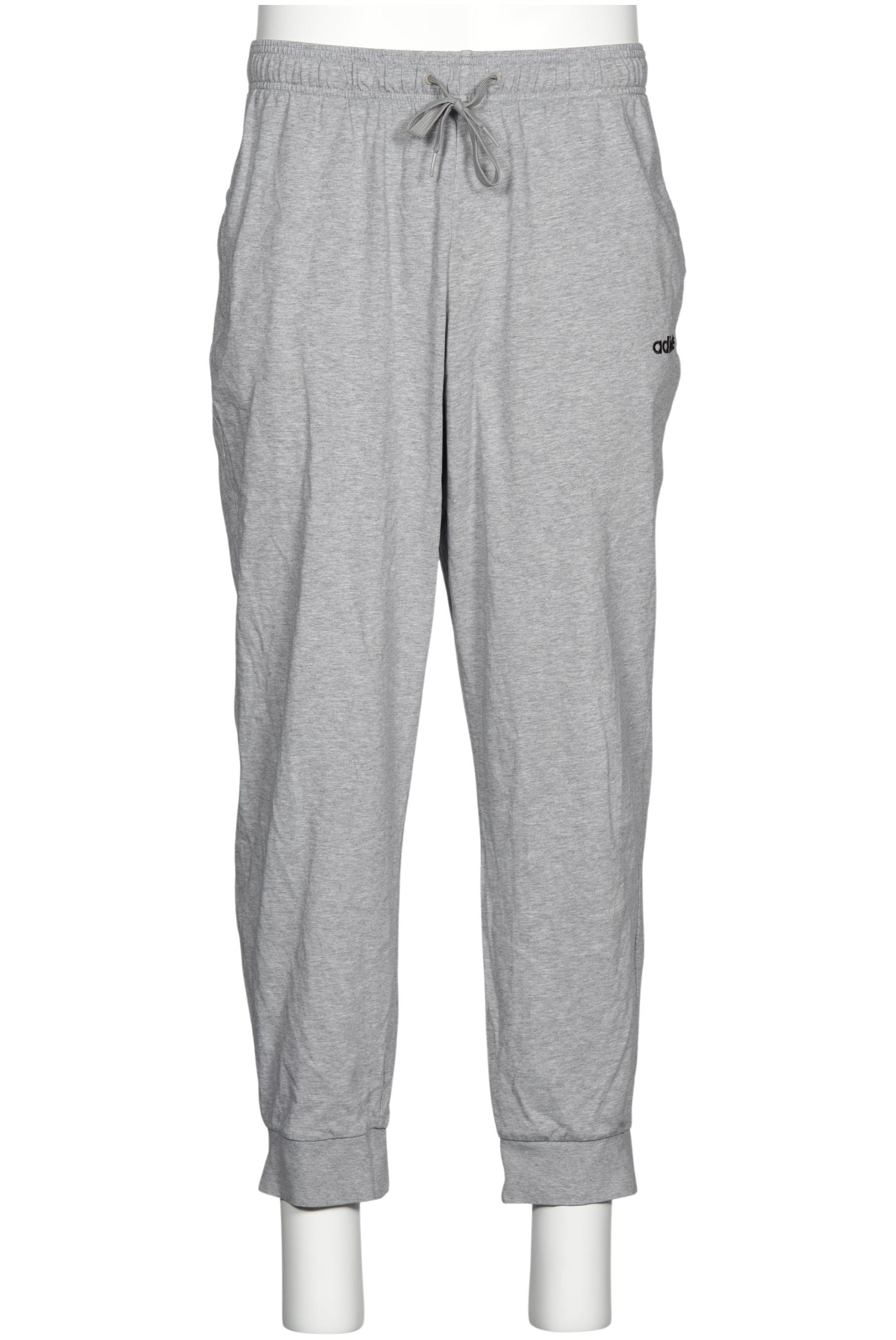 

adidas Herren Stoffhose, grau, Gr. 0