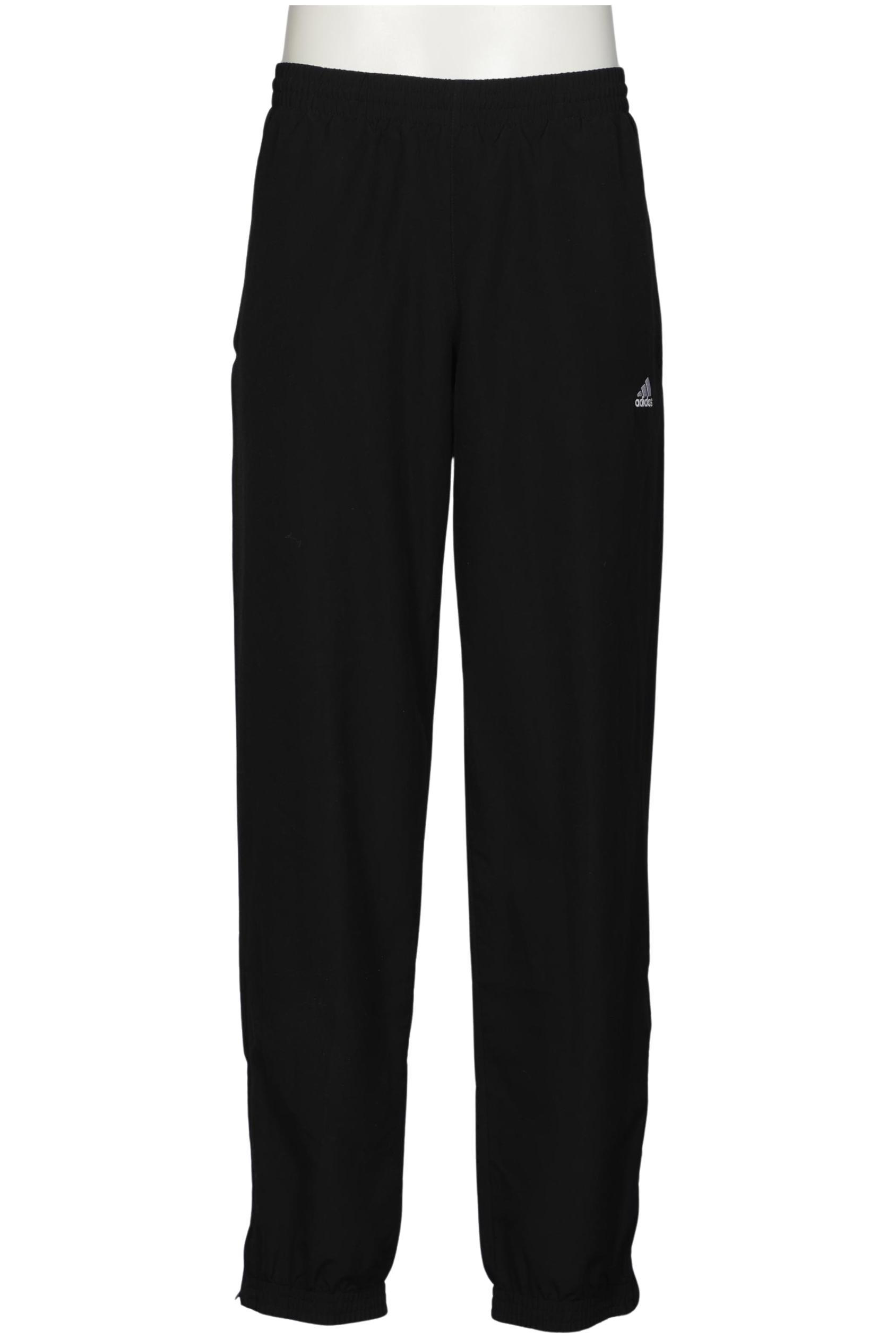 

adidas Herren Stoffhose, schwarz, Gr. 0