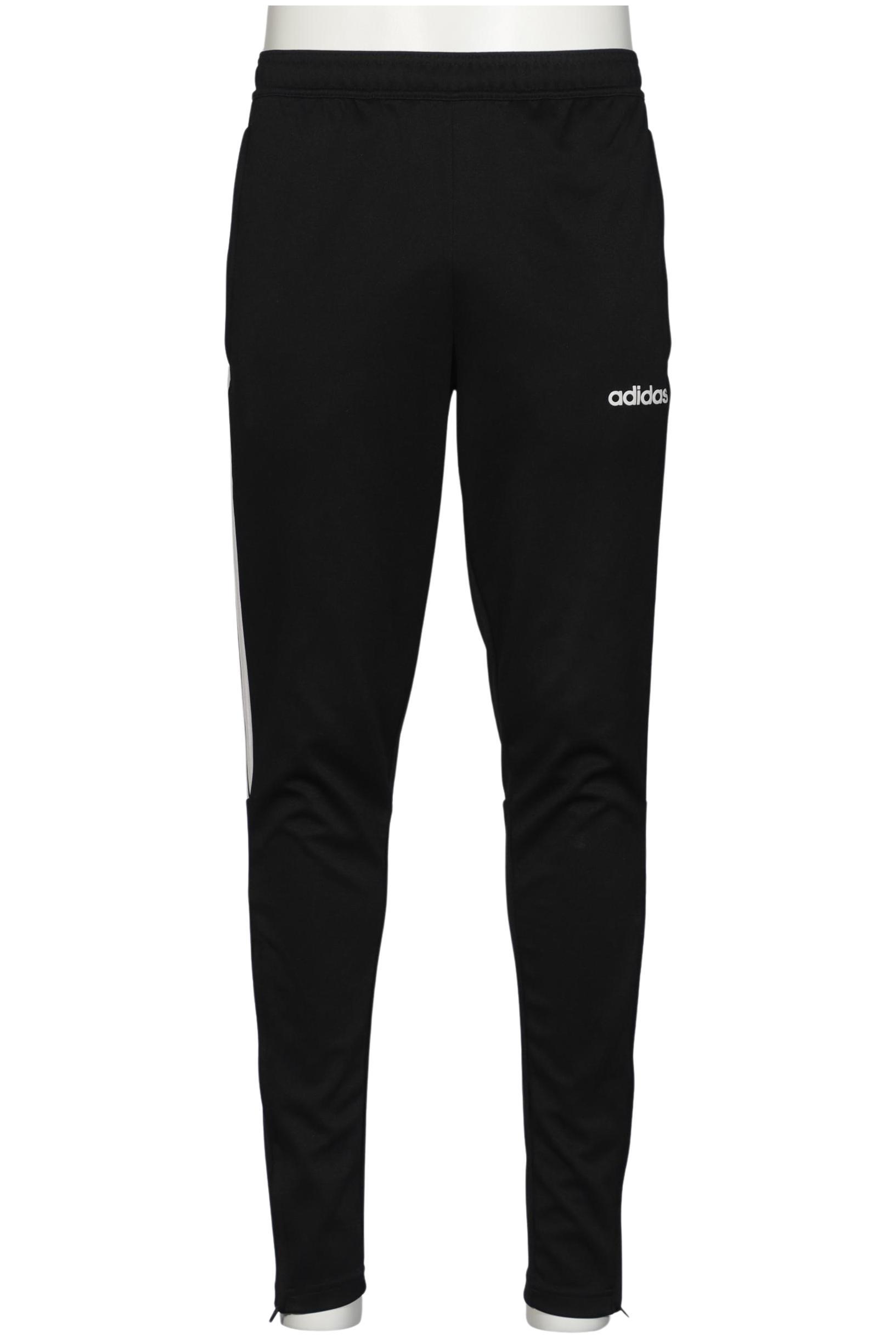 

adidas Herren Stoffhose, schwarz, Gr. 0