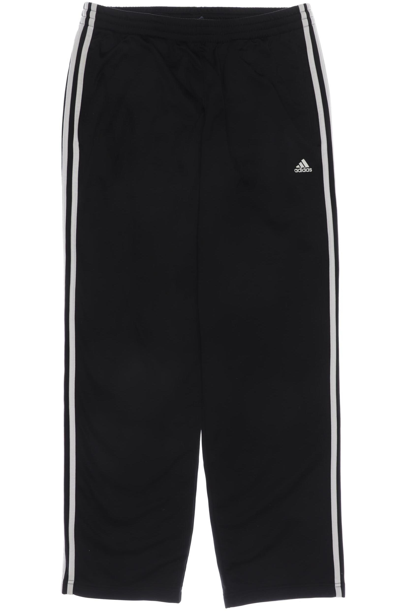 

adidas Herren Stoffhose, schwarz, Gr. 0