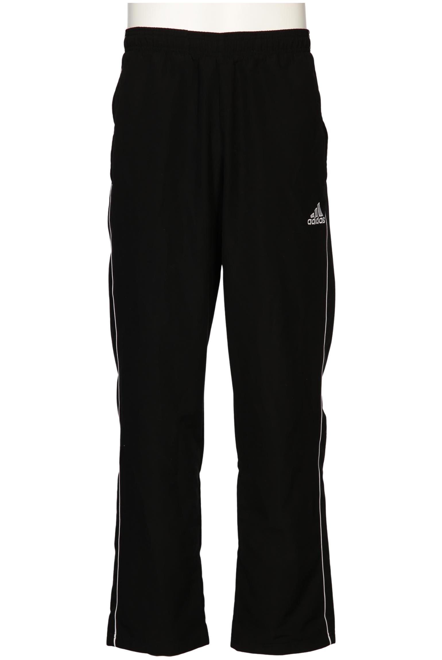 

adidas Herren Stoffhose, schwarz, Gr. 0