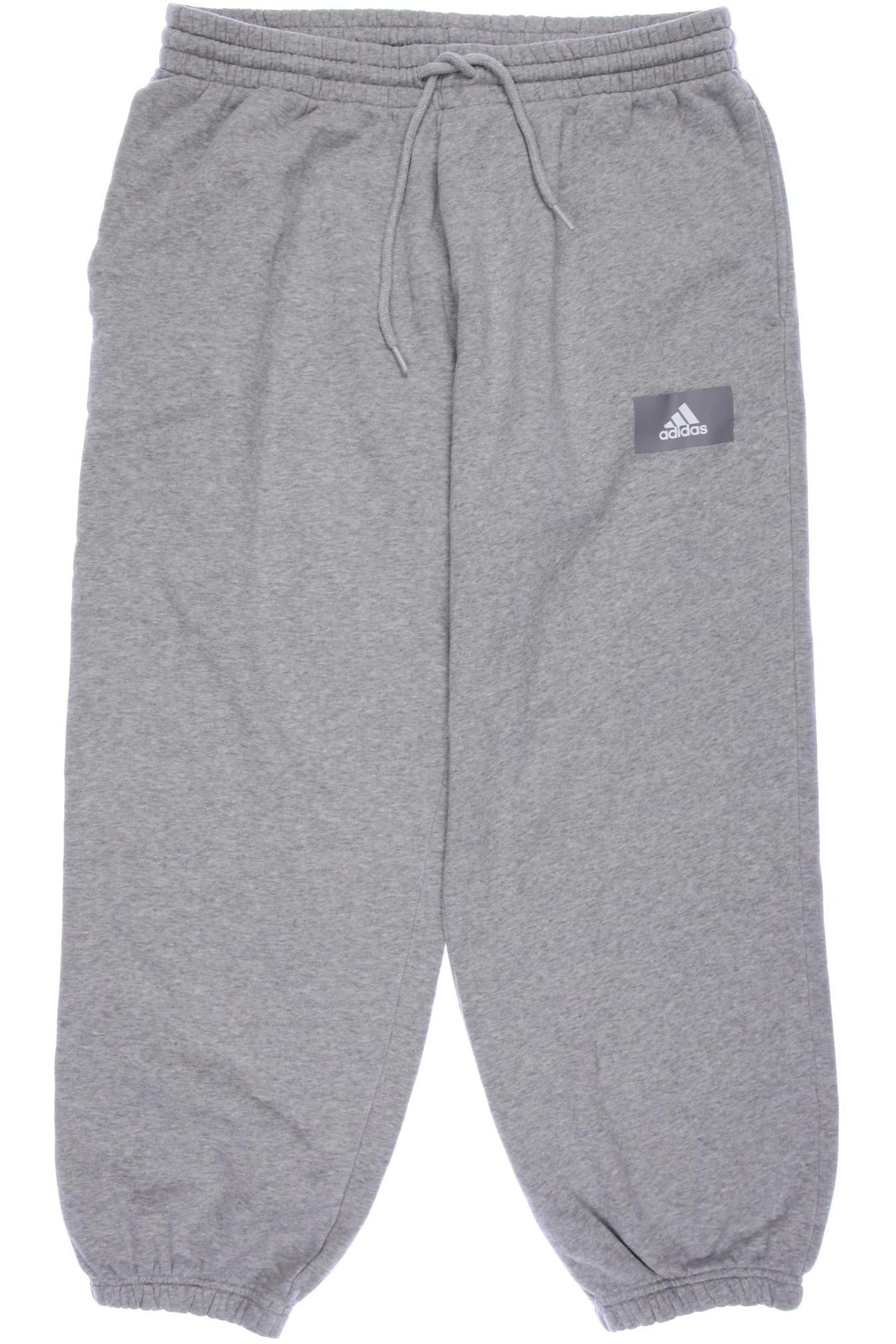 

adidas Herren Stoffhose, grau, Gr. 54